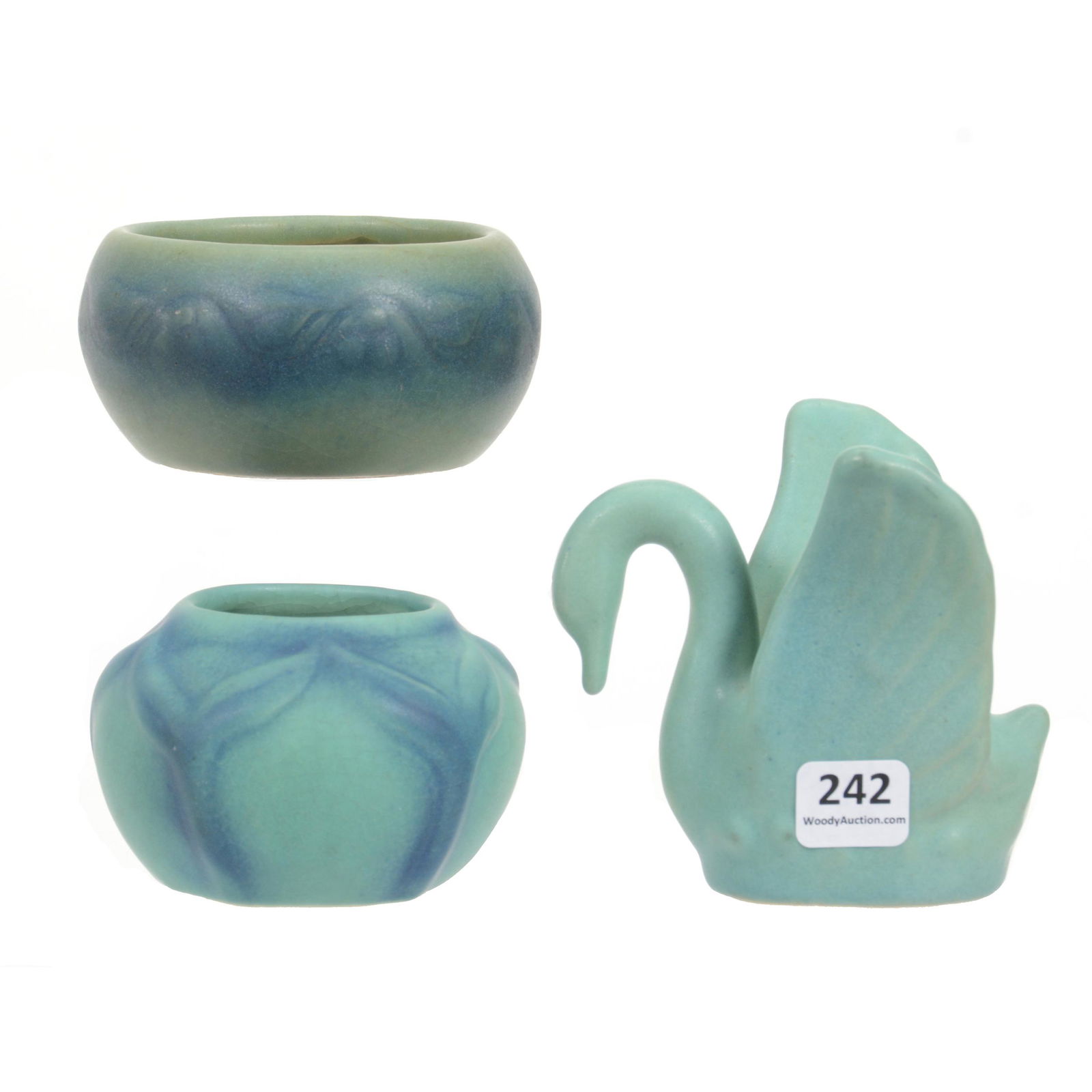 (3) Marked Van Briggle Art Pottery Items (1 of 3)