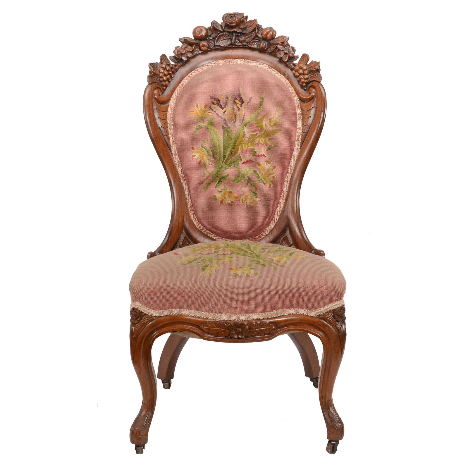 Lady's Parlor Chair, Laminated Rosewood (1 of 6)