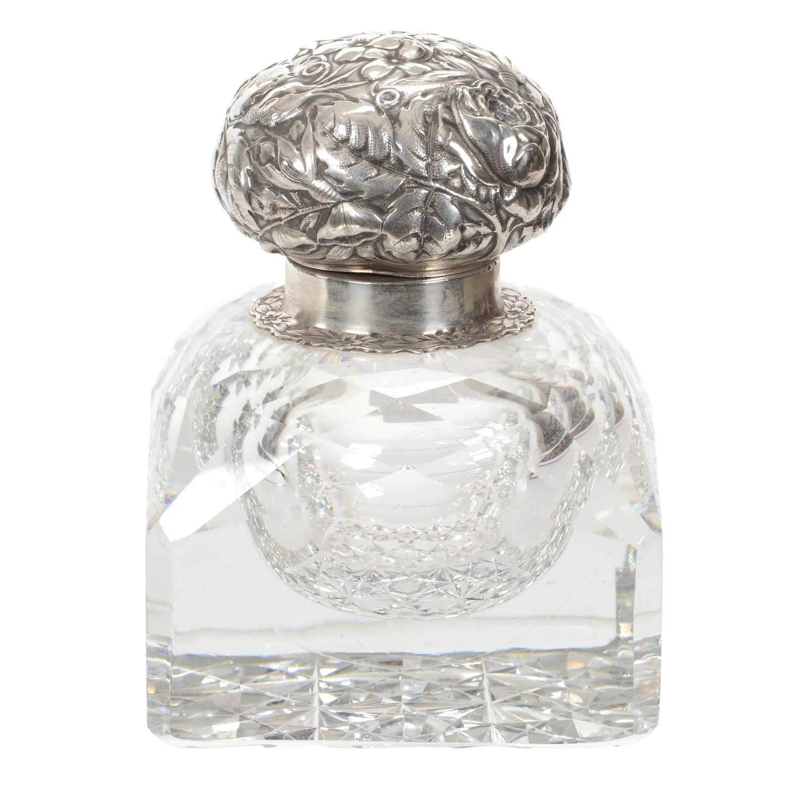 Ink Well, ABCG, Facet Cut, Russian Cut Base (1 of 5)