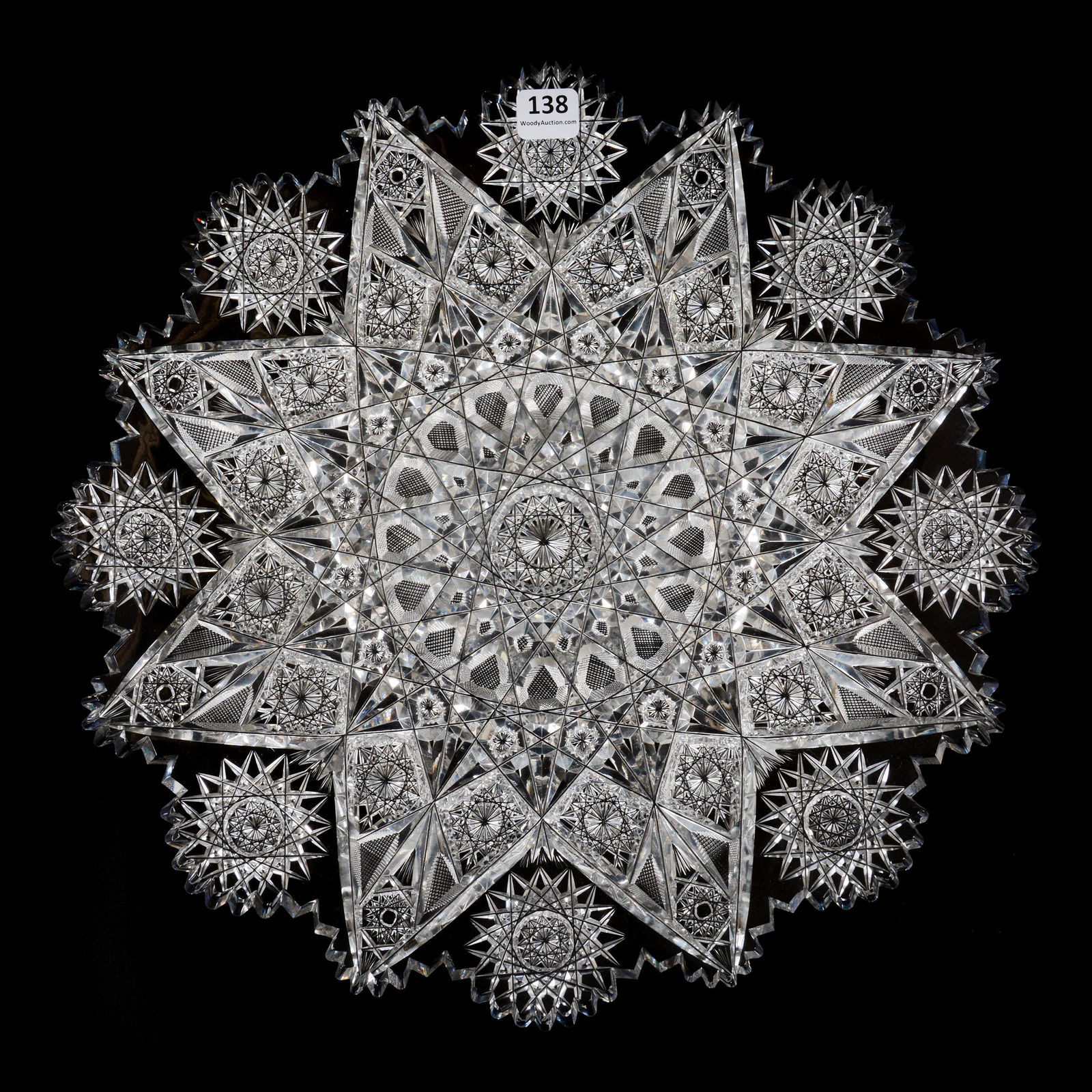 Round Tray, ABCG, Expanding Star Pattern (1 of 2)