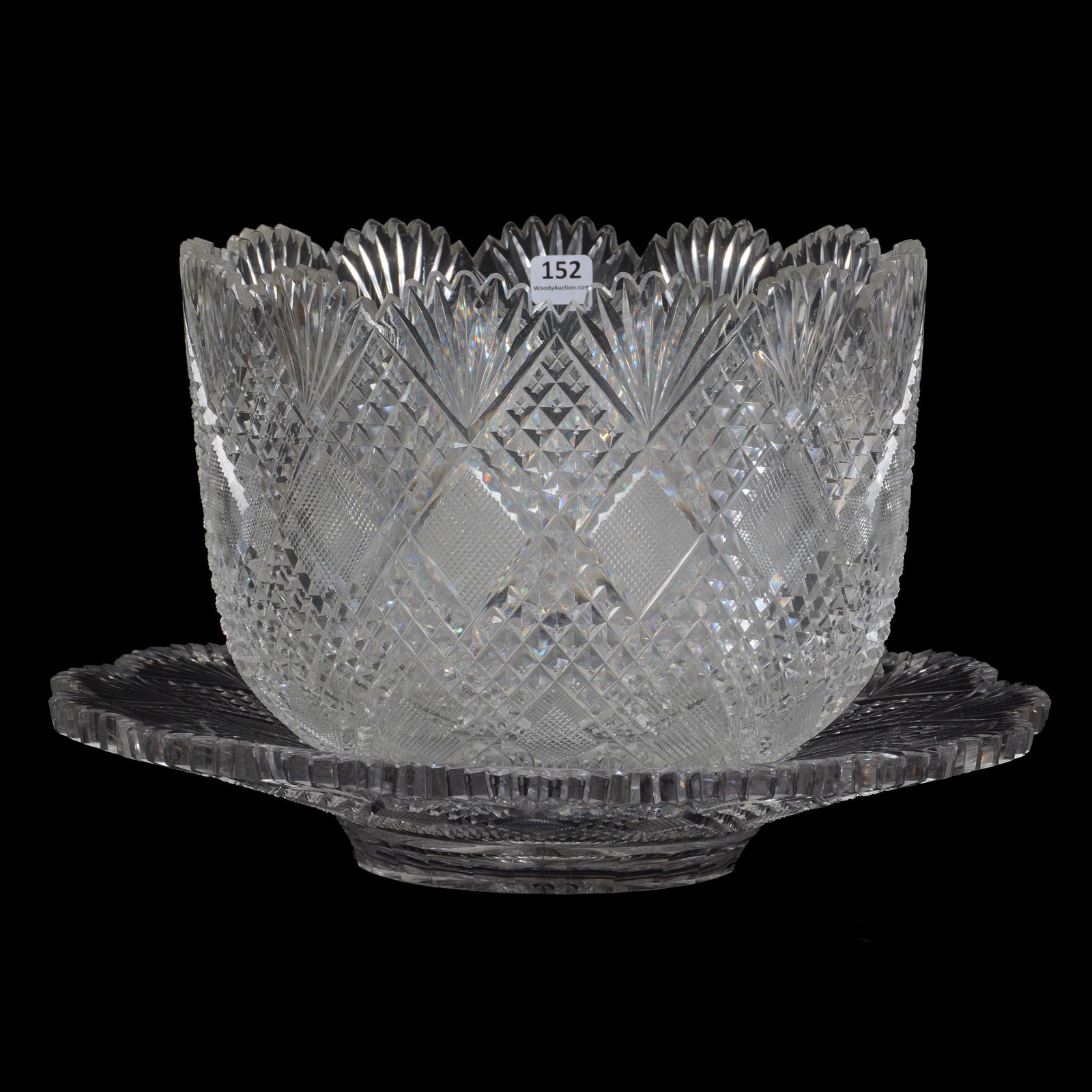 Massive Bowl With Underplate, ABCG (1 of 4)