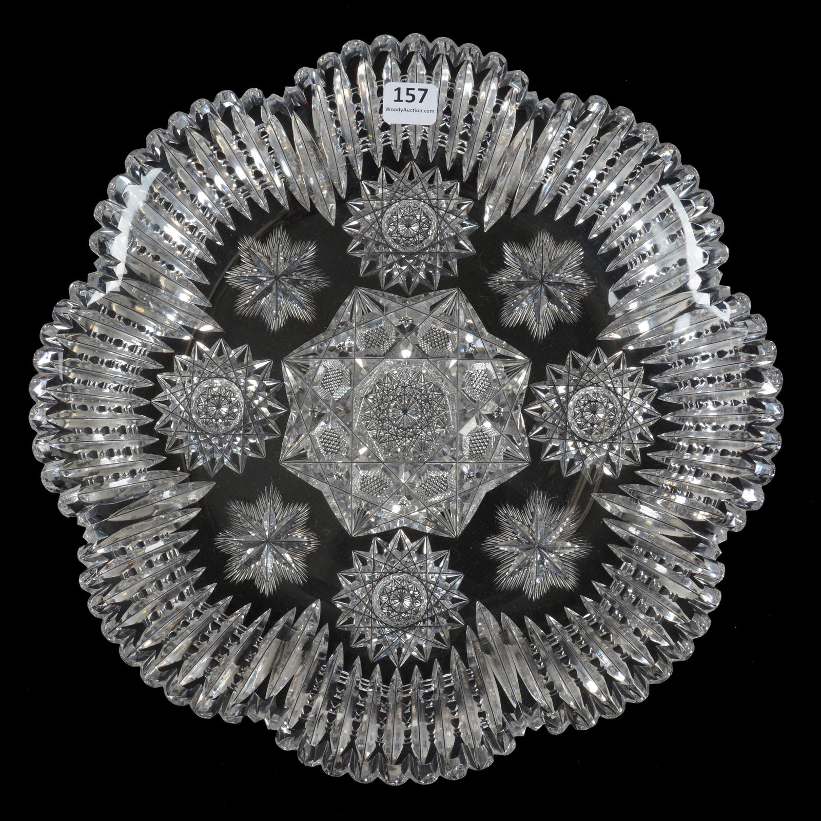 Round Tray, ABCG, Roland Pattern By Pitkin & Brooks (1 of 2)