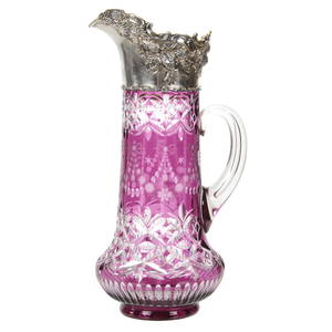 Tankard, ABCG, Amethyst Cut To Clear