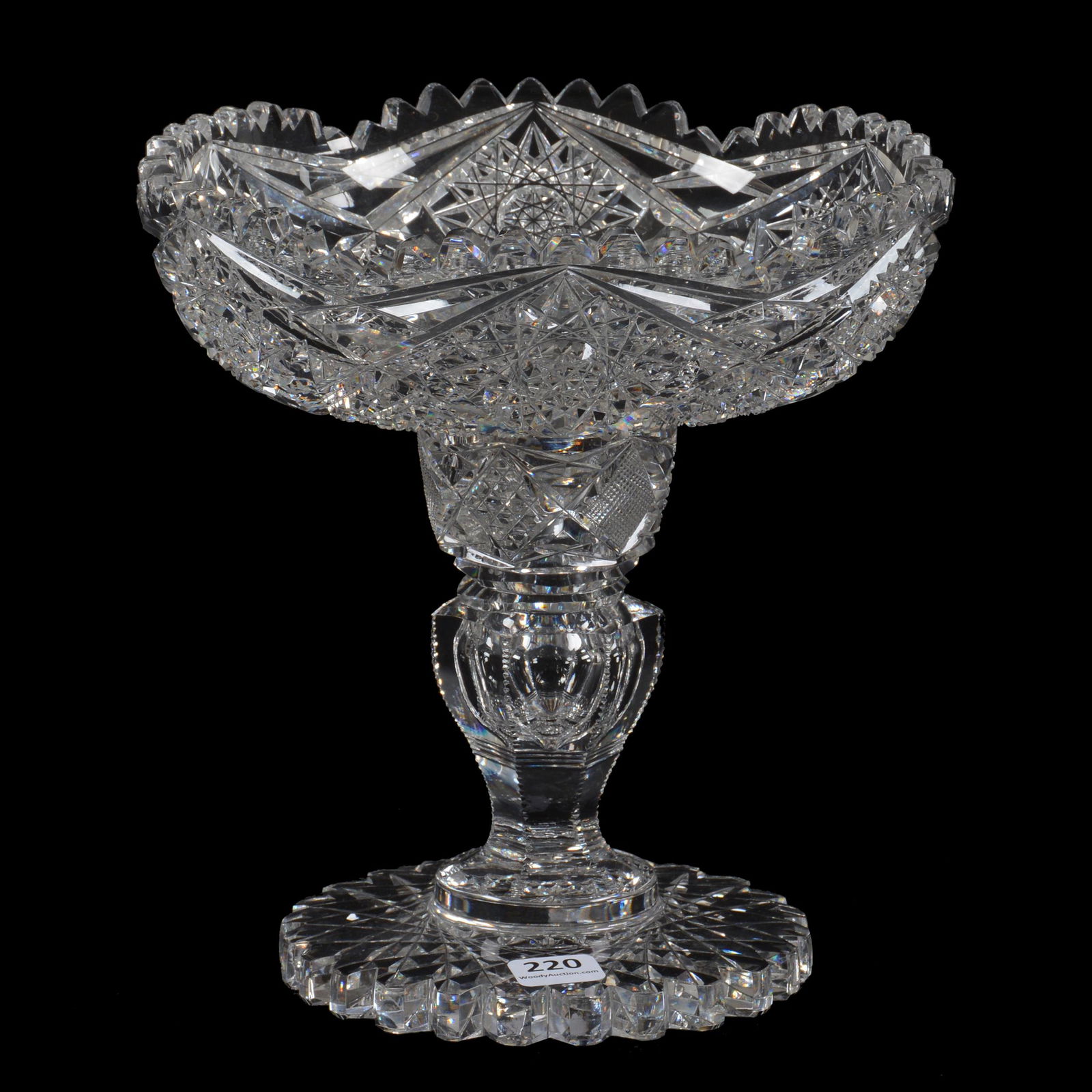 Compote, Two Part, ABCG (1 of 4)