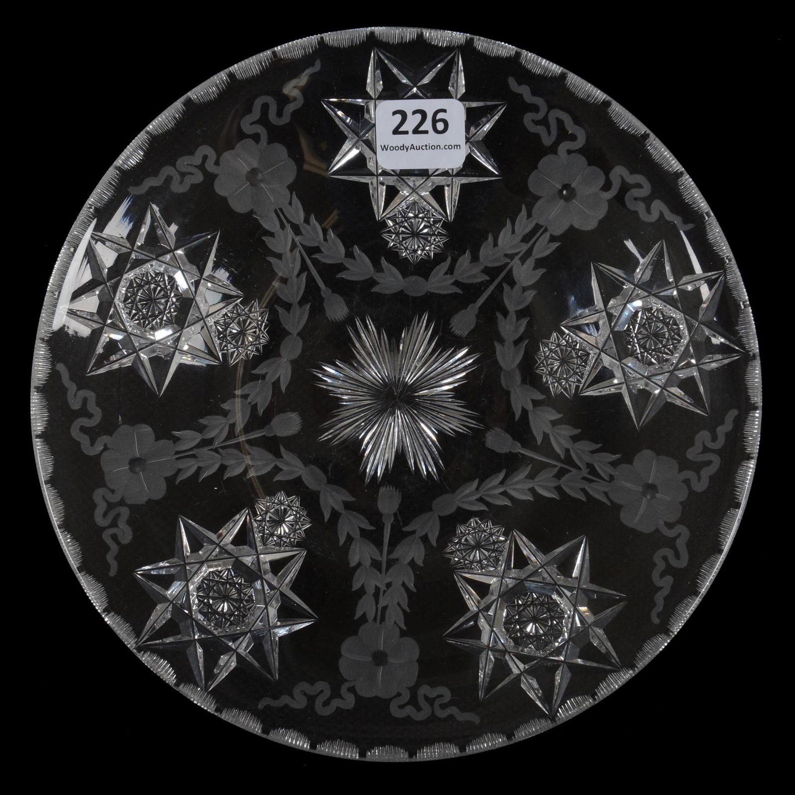 Plate, ABCG, Signed Hawkes (1 of 2)