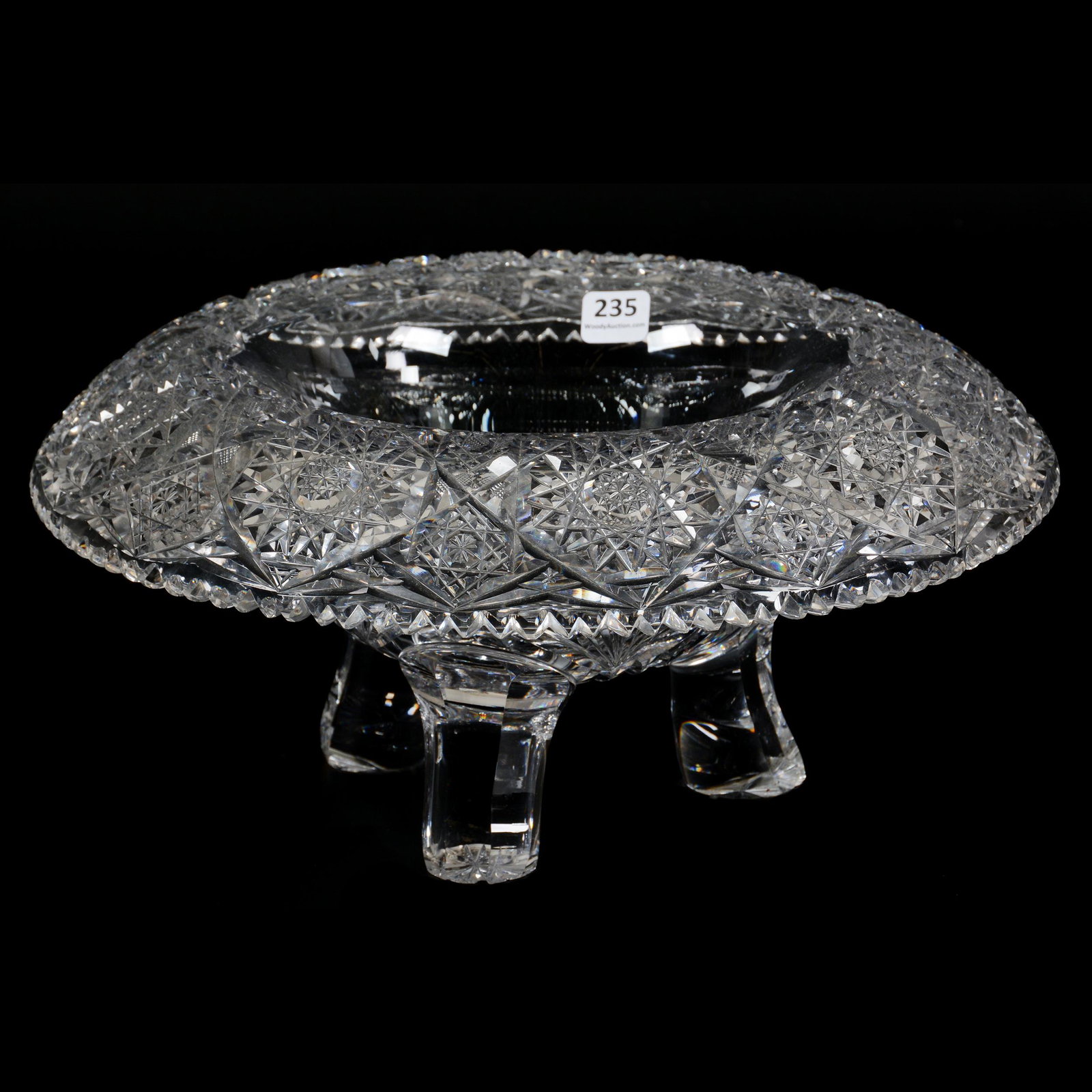 Footed Center Bowl, Baltic Pattern by Maple City (1 of 5)