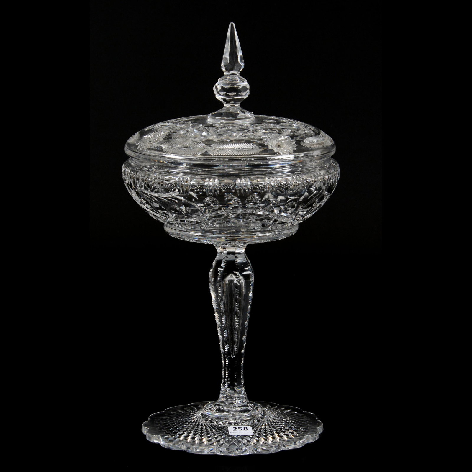 Covered Compote, ABCG (1 of 3)