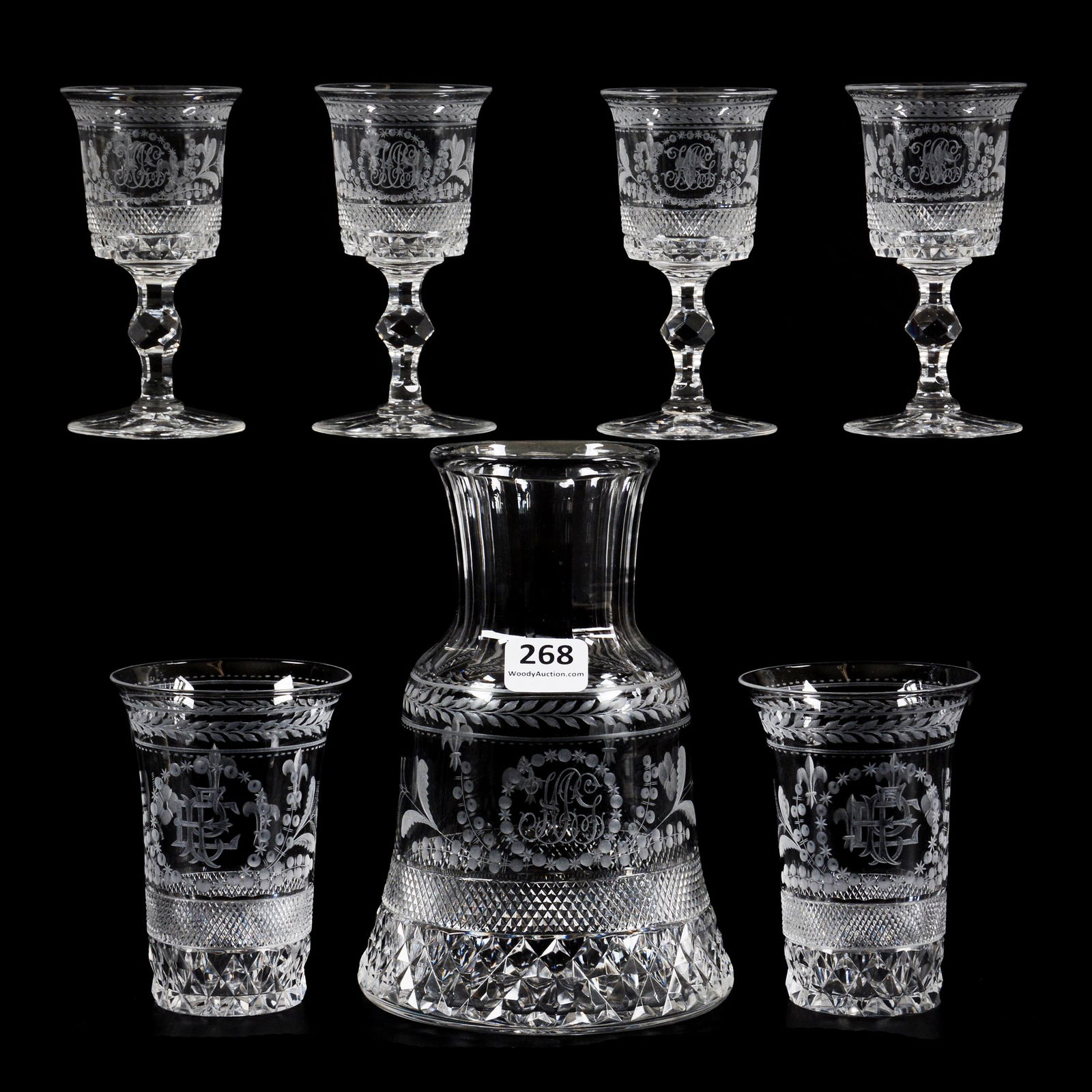 Seven Piece Set, Louis XIII Pattern by Hawkes (1 of 3)