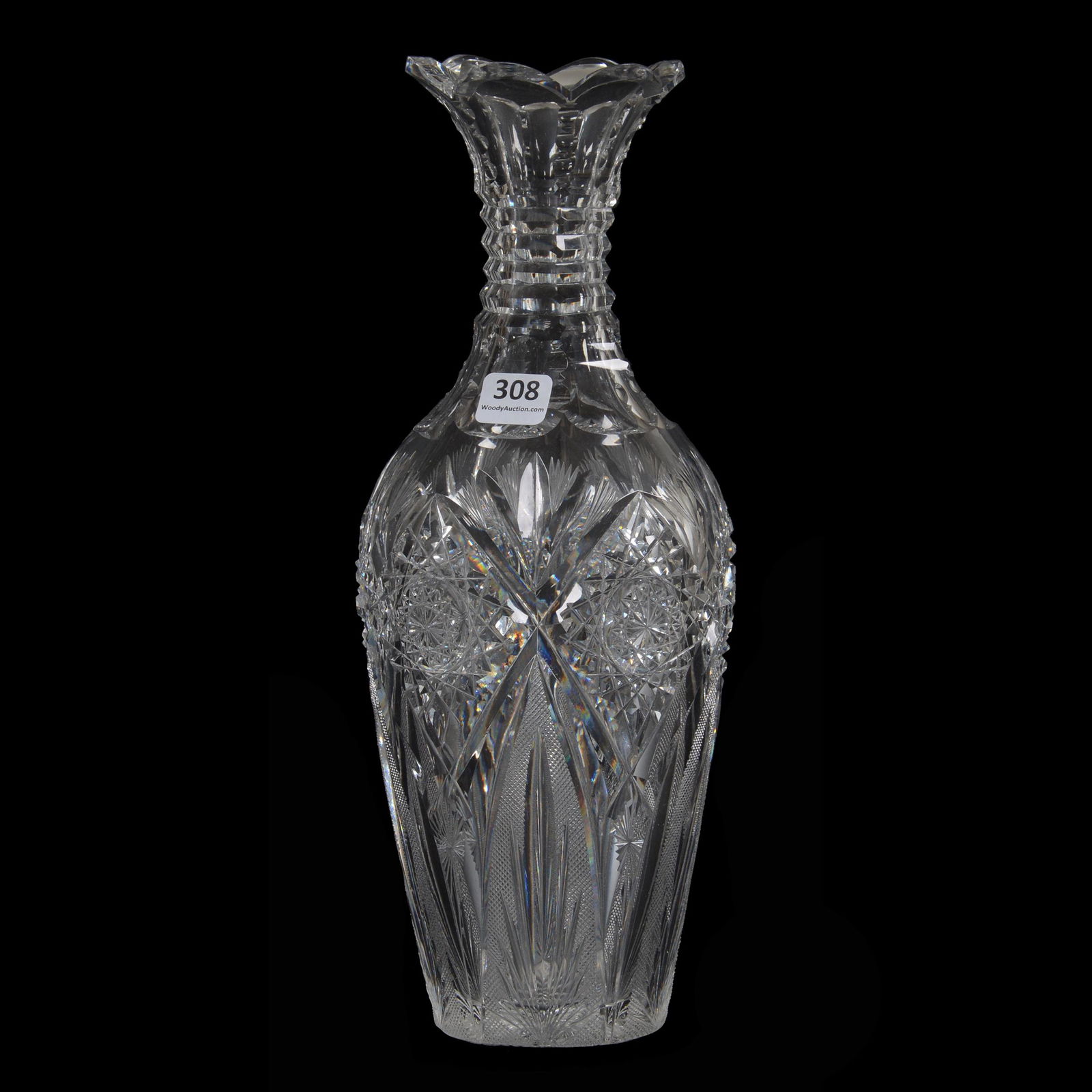 Vase, ABCG, Signed Egginton Marquis Pattern (1 of 3)