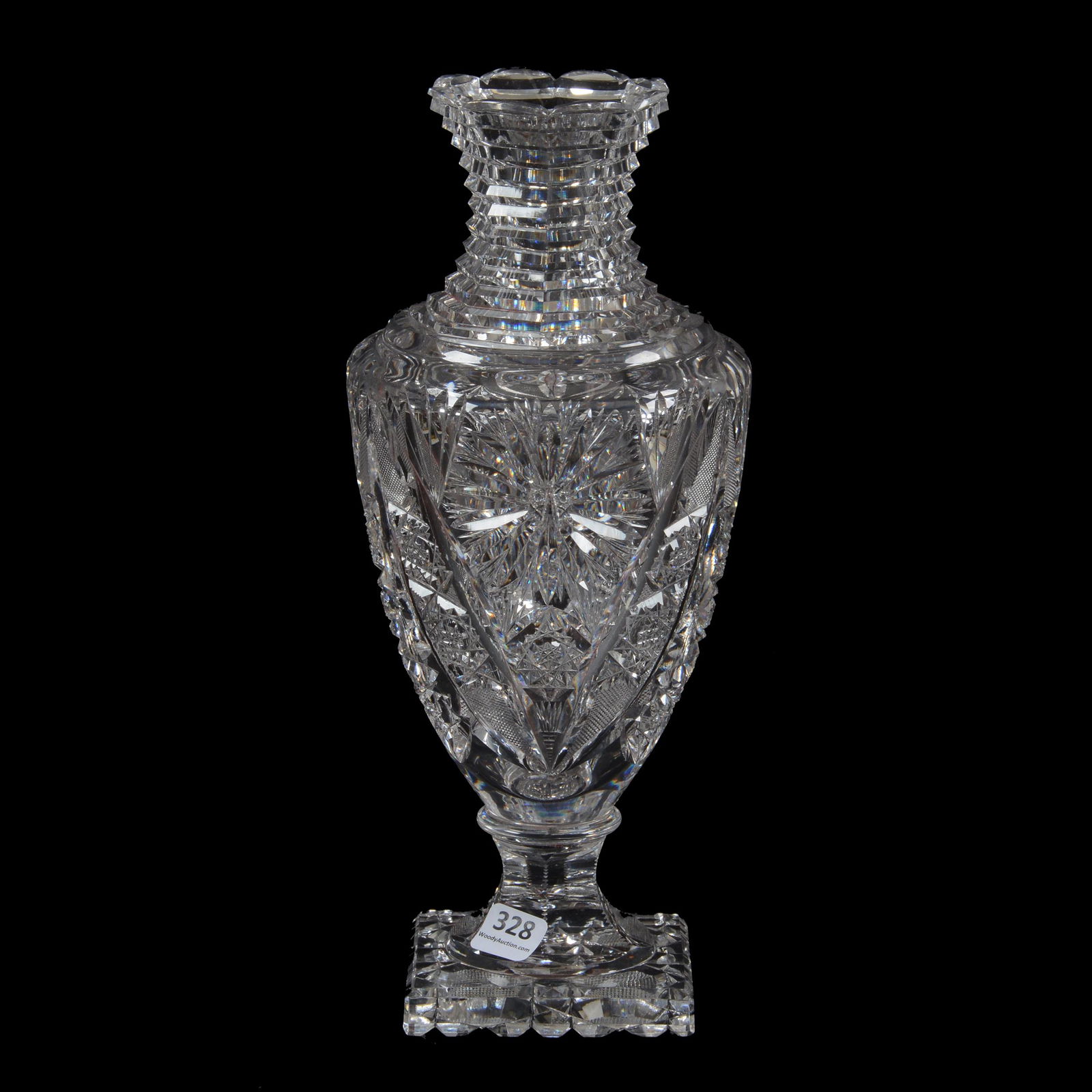 Pedestal Vase, ABCG, Urn Shape (1 of 3)