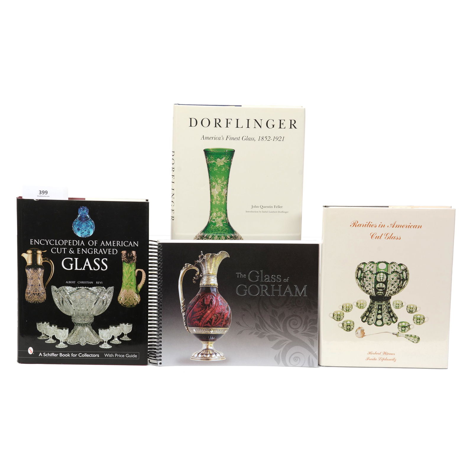 (4) Books About American Brilliant Cut Glass (1 of 1)