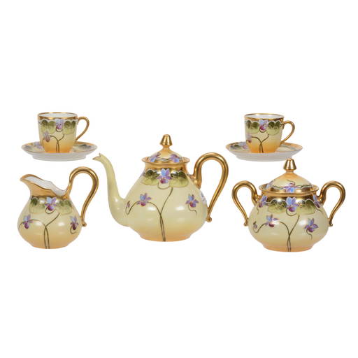Tea Set, Five Piece, Jh Stouffer Studio Mark