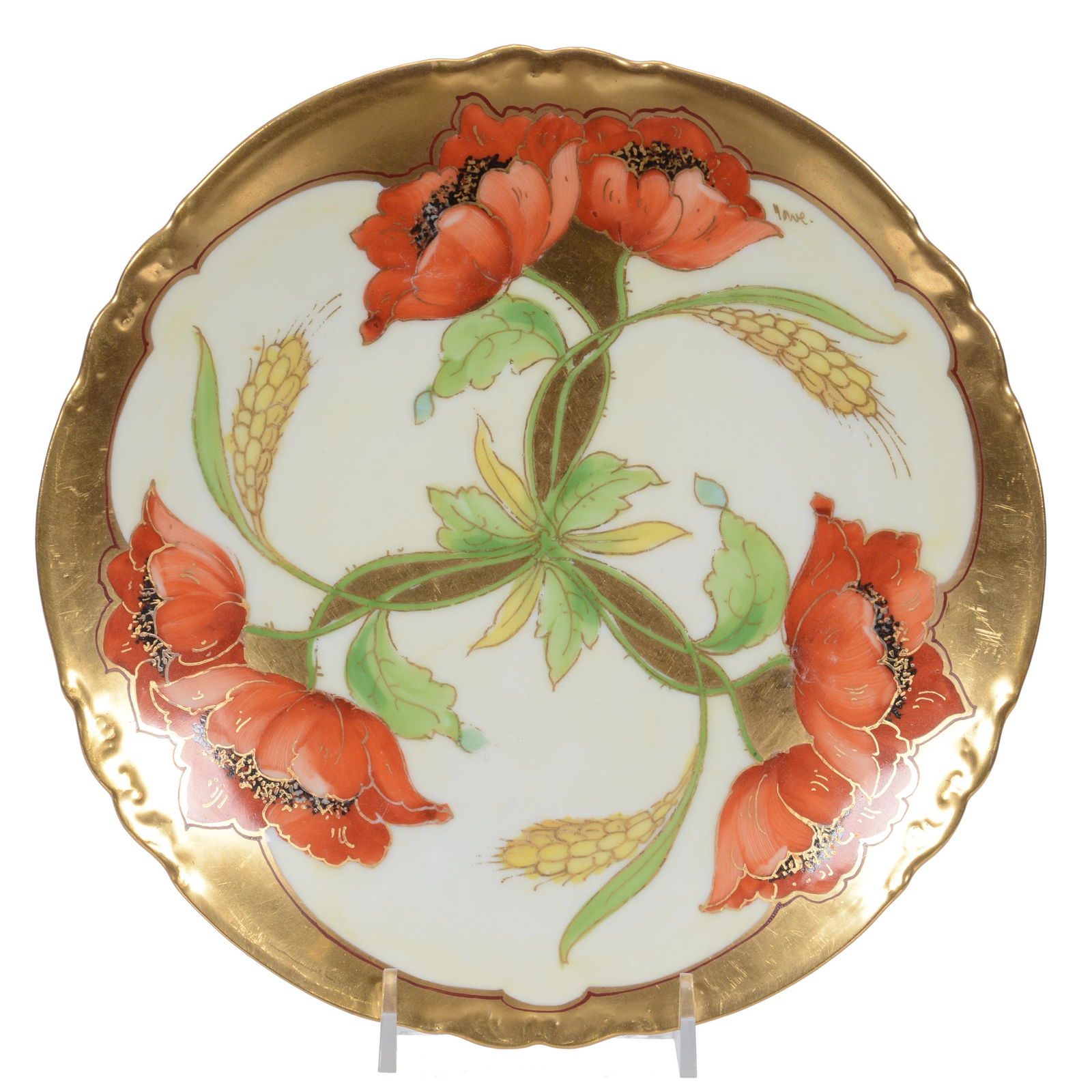 Plate, P&B Studio Mark, Presumably Pitkin And Brooks (1 of 3)