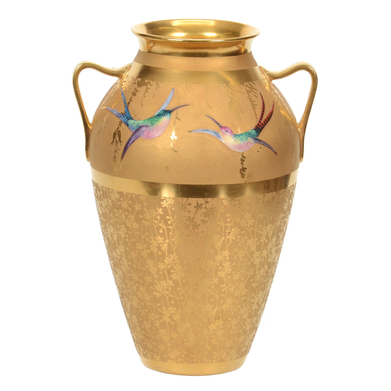 Vase, Pickard Mark #9, Two Handles (1 of 3)