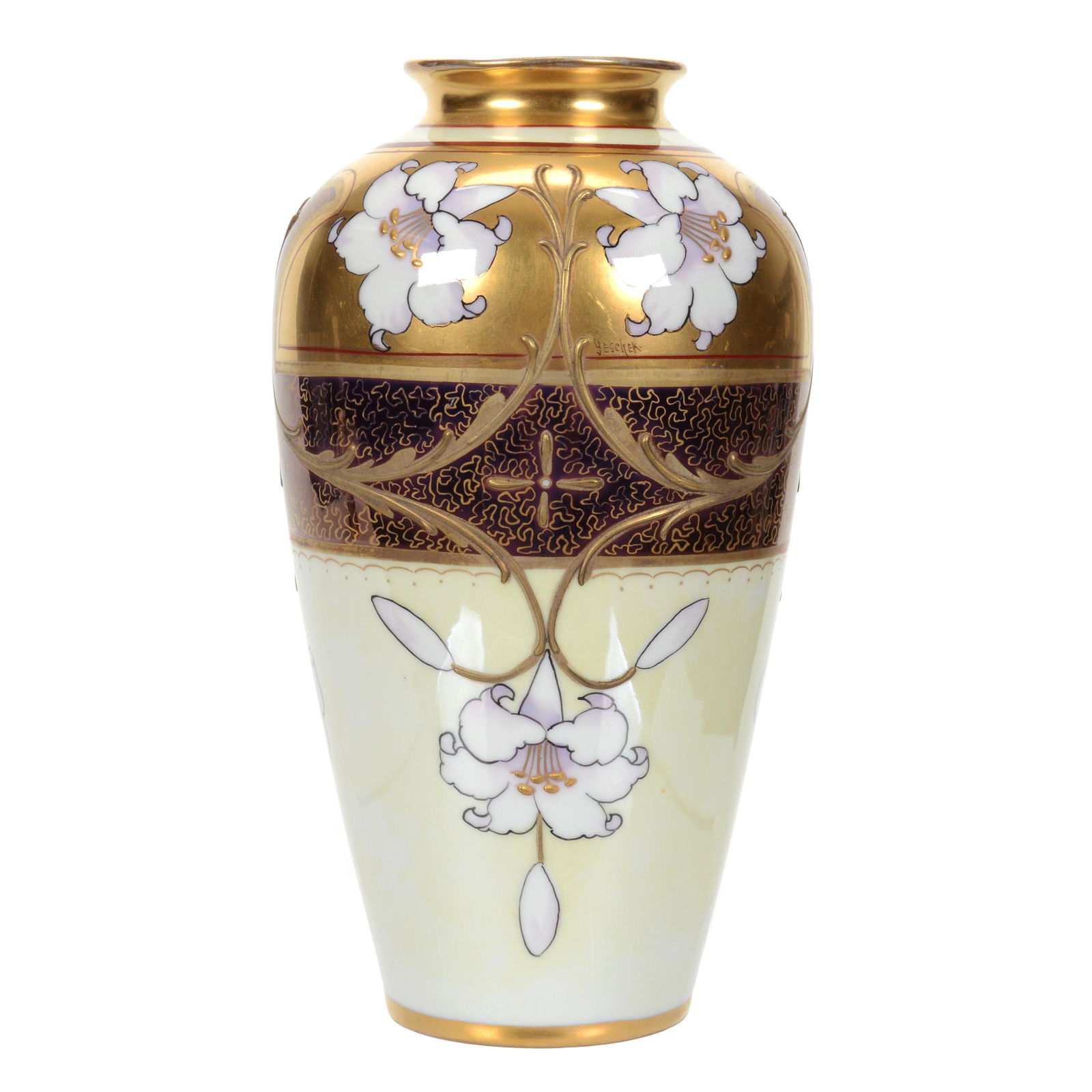 Vase, Pickard Mark #6 (1 of 4)