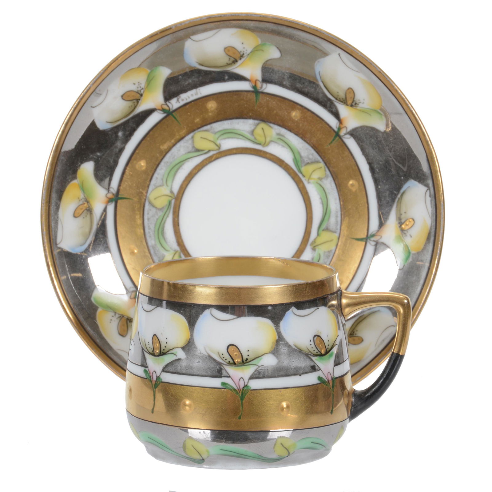 Cup And Saucer, Pickard Mark #6 (1 of 3)