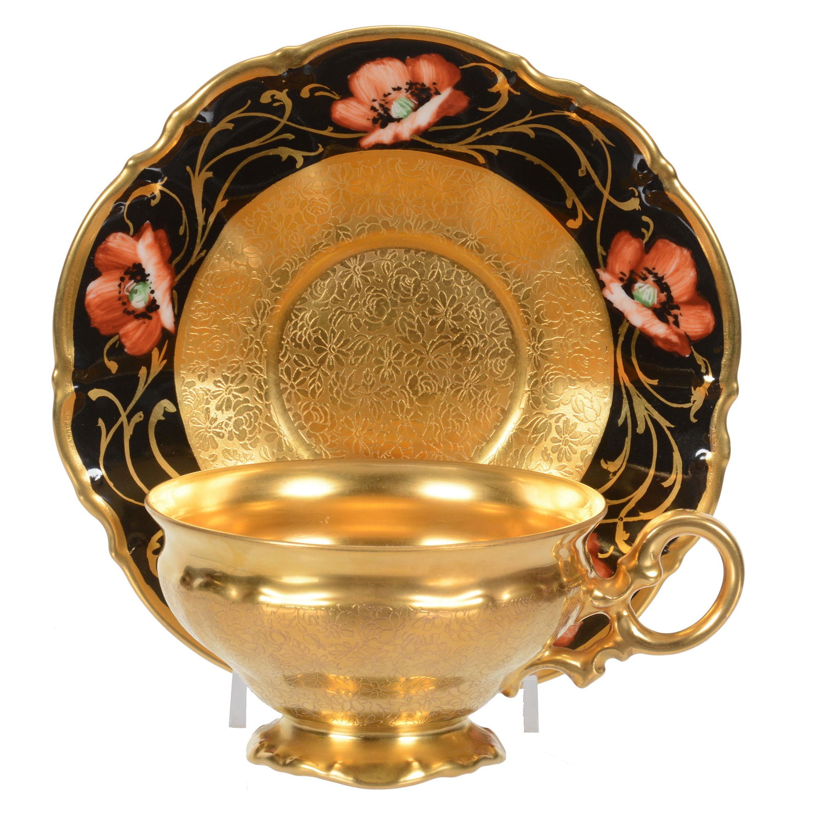 Coffee Cup And Saucer, Osborne Studio Mark (1 of 3)