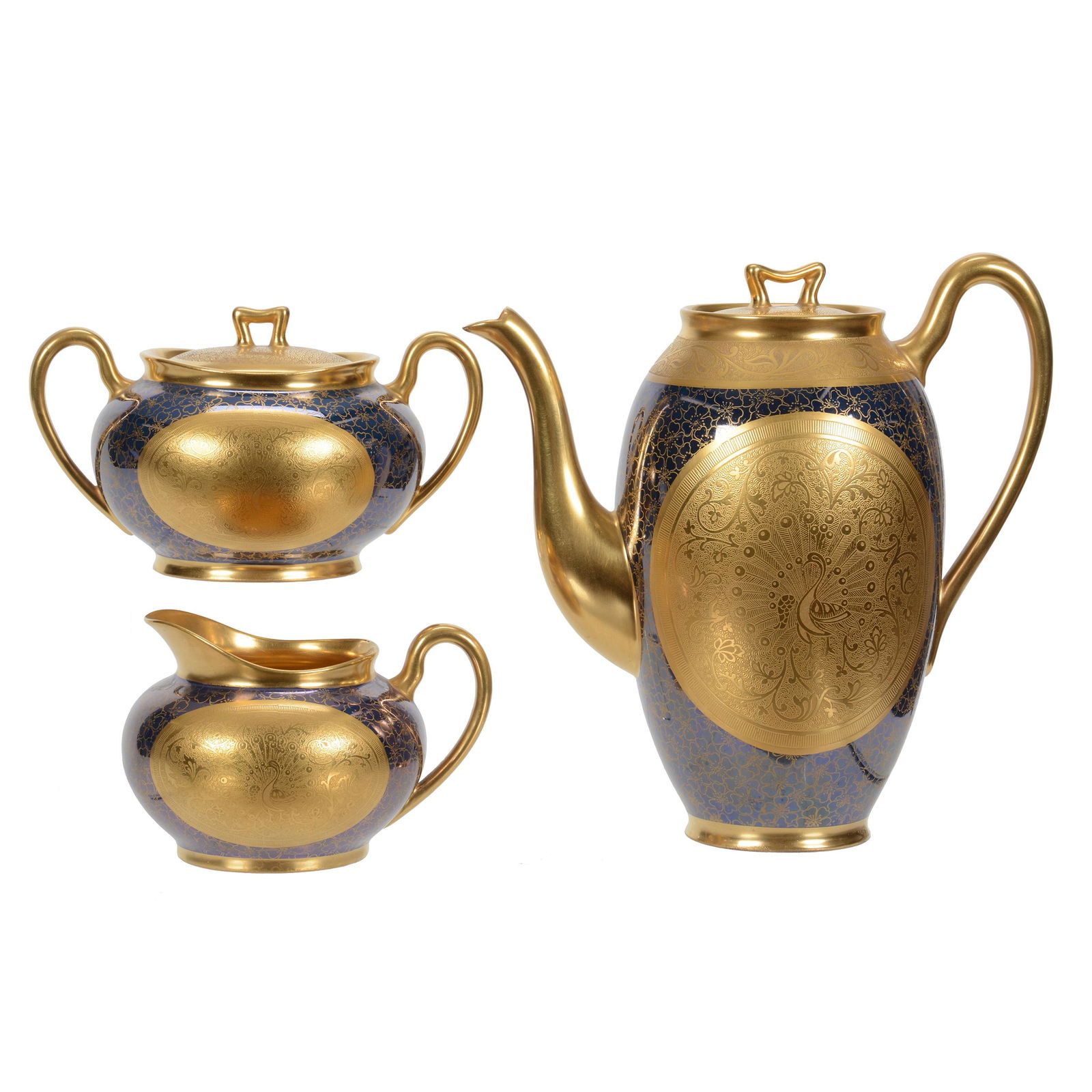 Tea Set, Pickard Mark #9, Three Piece (1 of 4)