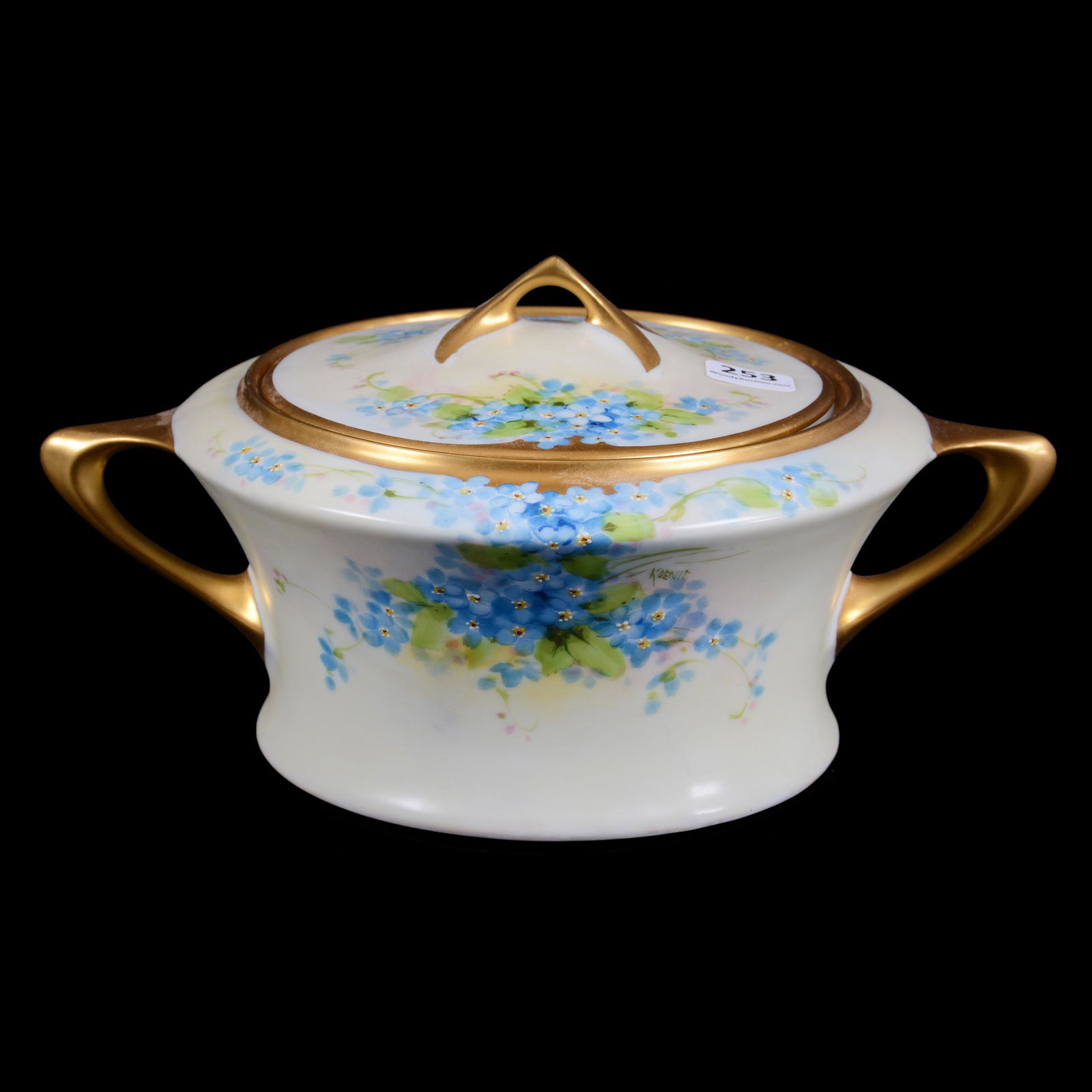 Cracker Jar, Two Handles, Koenig Studio Mark (1 of 4)