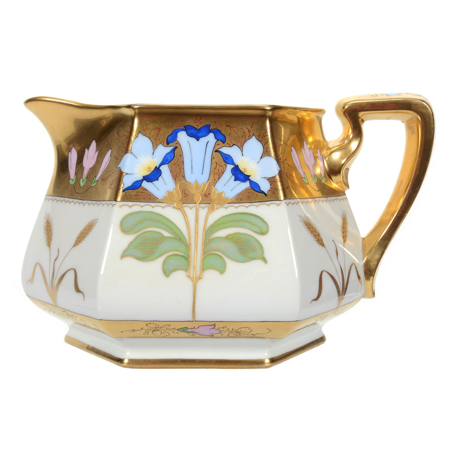 Cider Pitcher, Six-Sided, Pickard Mark #7 (1 of 4)