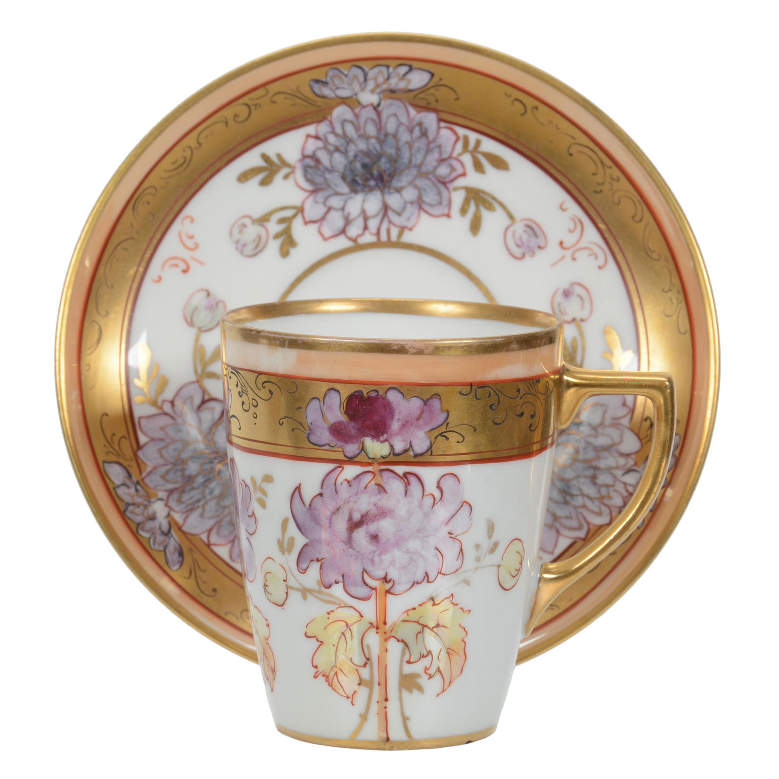 Cup And Saucer, Pickard Mark #5 (1 of 3)