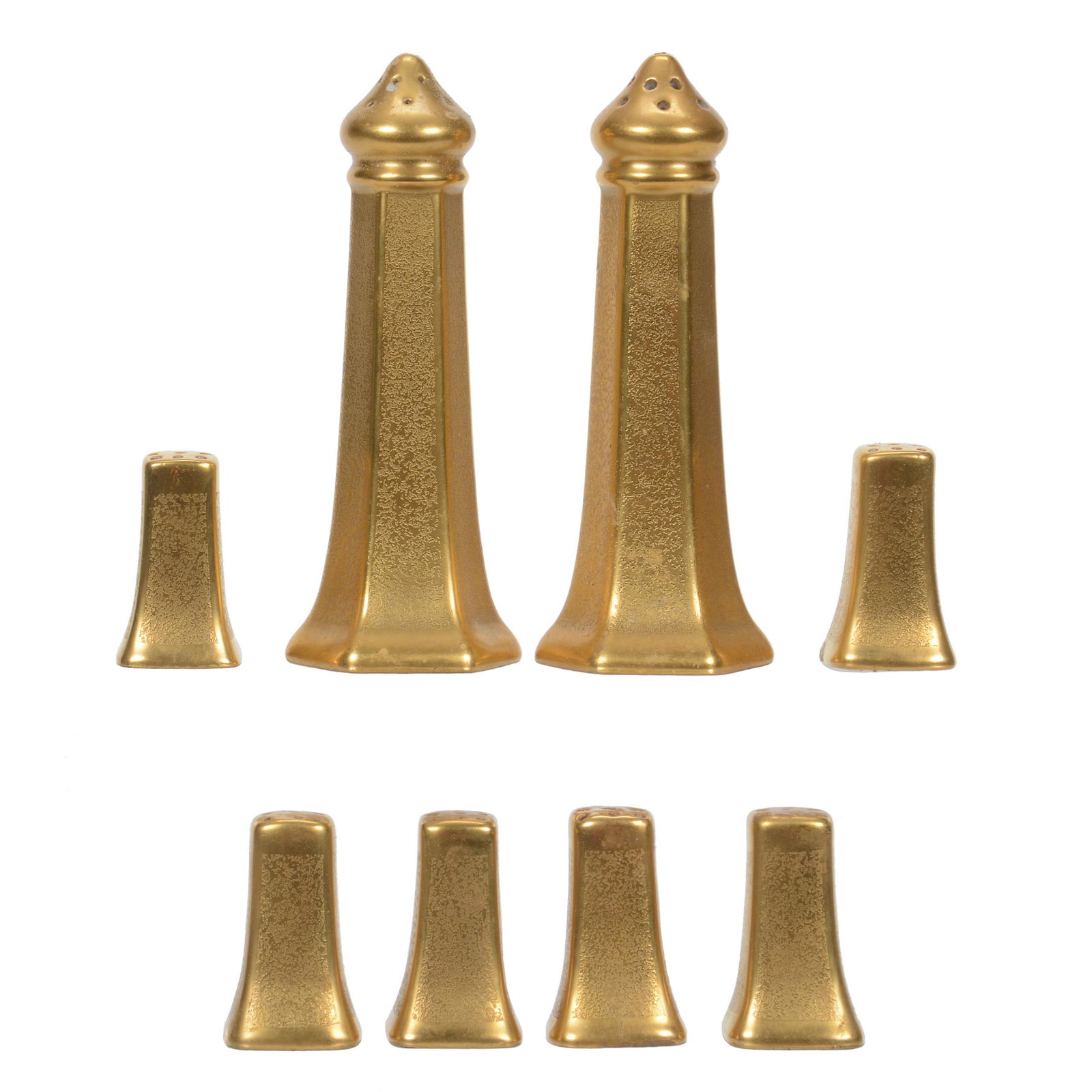 (8) Salt And Pepper Shakers Marked Pickard (1 of 5)