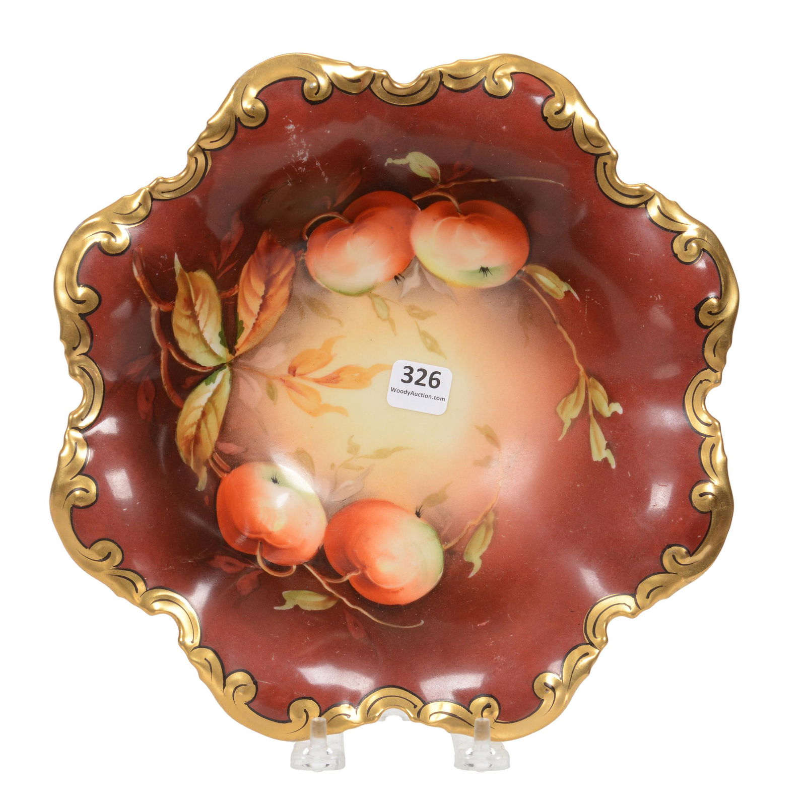 Bowl, Scalloped, Pickard Mark #4 (1 of 3)