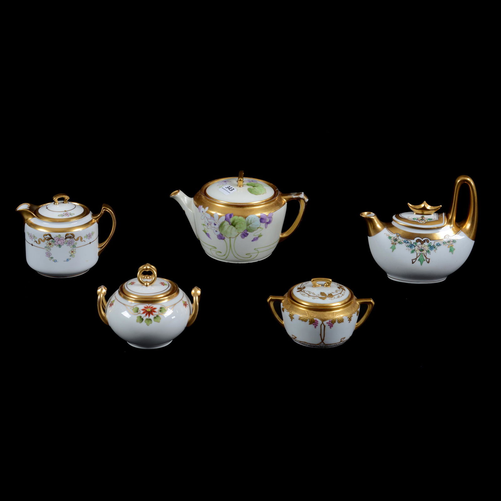 (5) Assorted Items Marked Pickard (1 of 4)