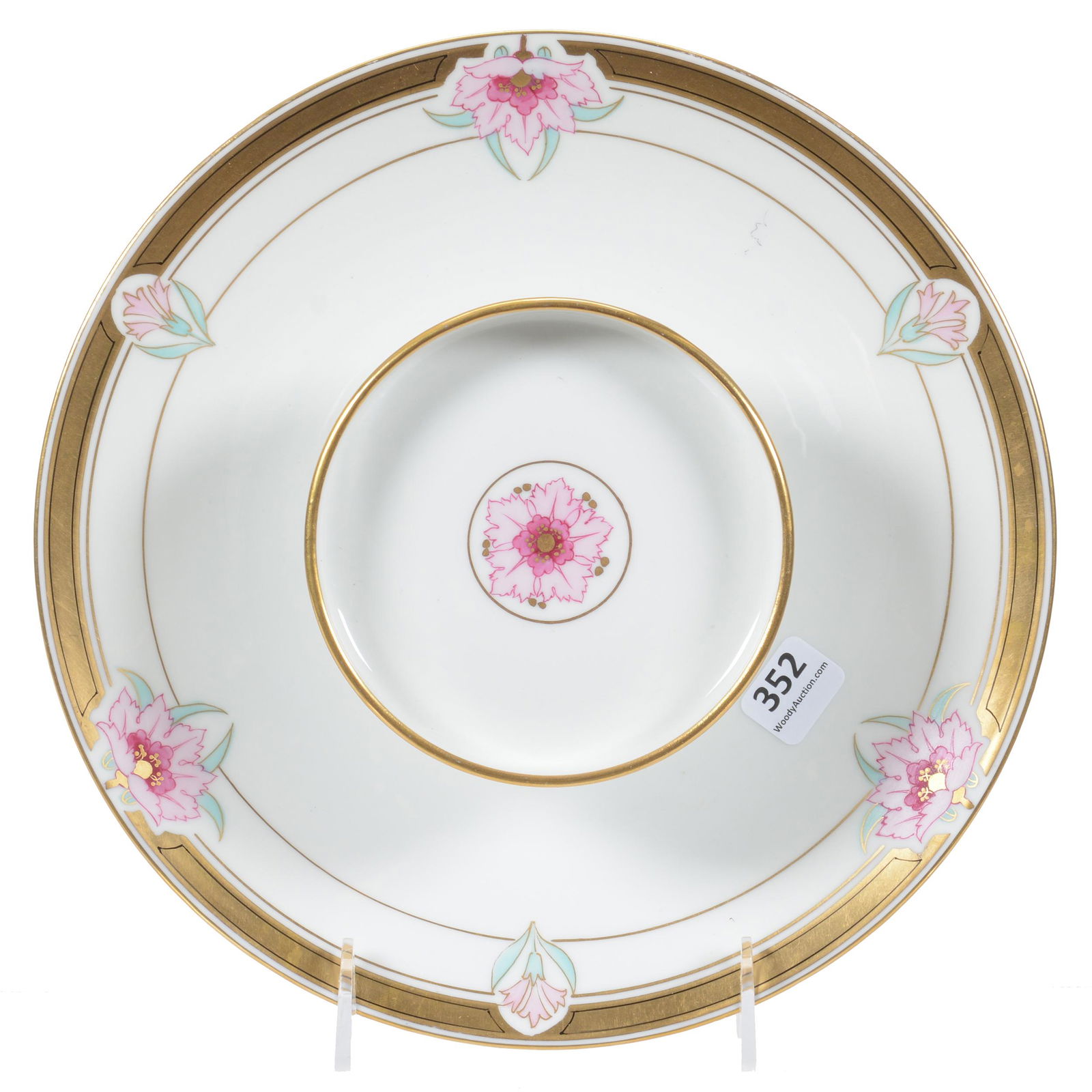 Cheese And Cracker Server, Pickard #7 (1 of 3)