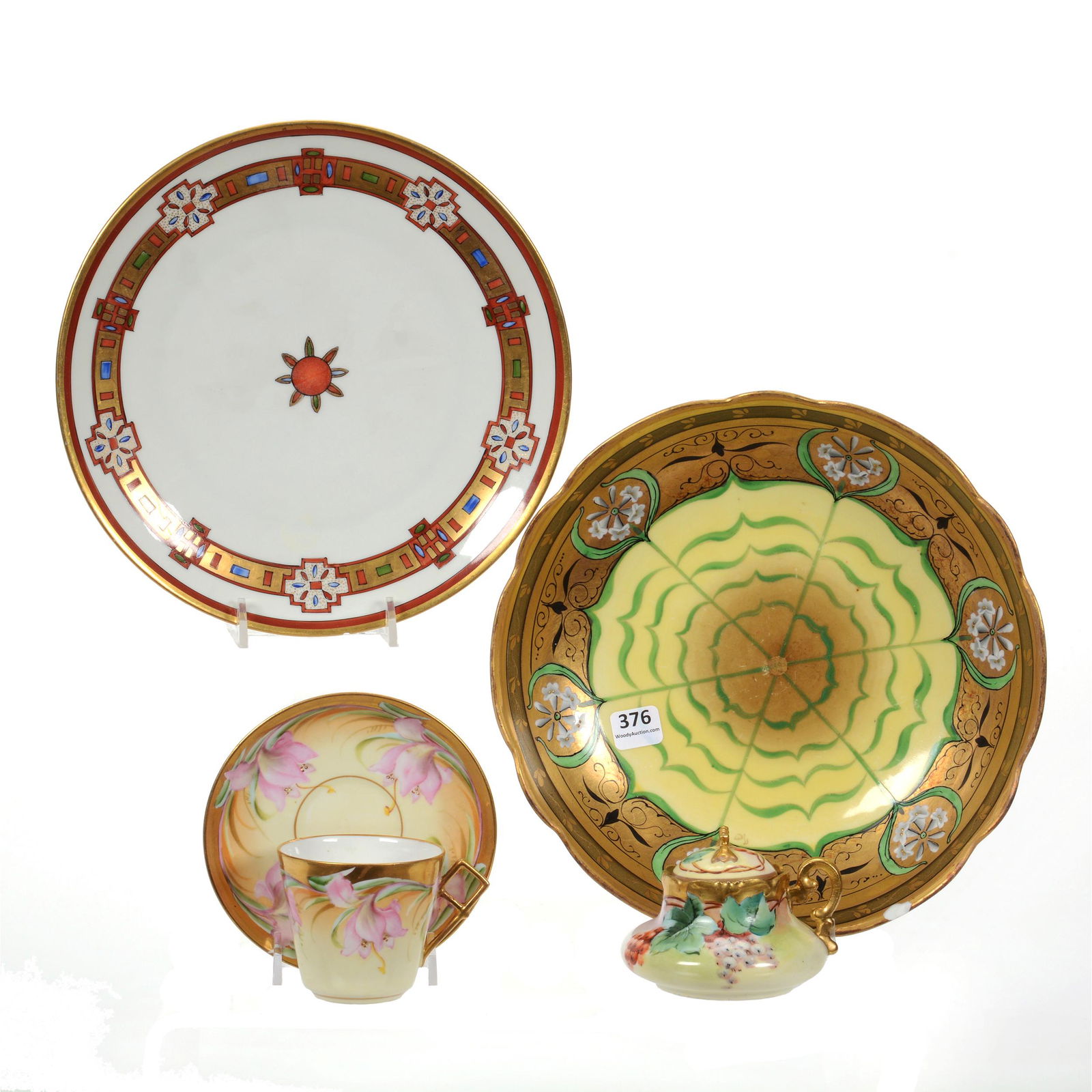 (4) Damaged/Repaired Items Marked Pickard (1 of 9)