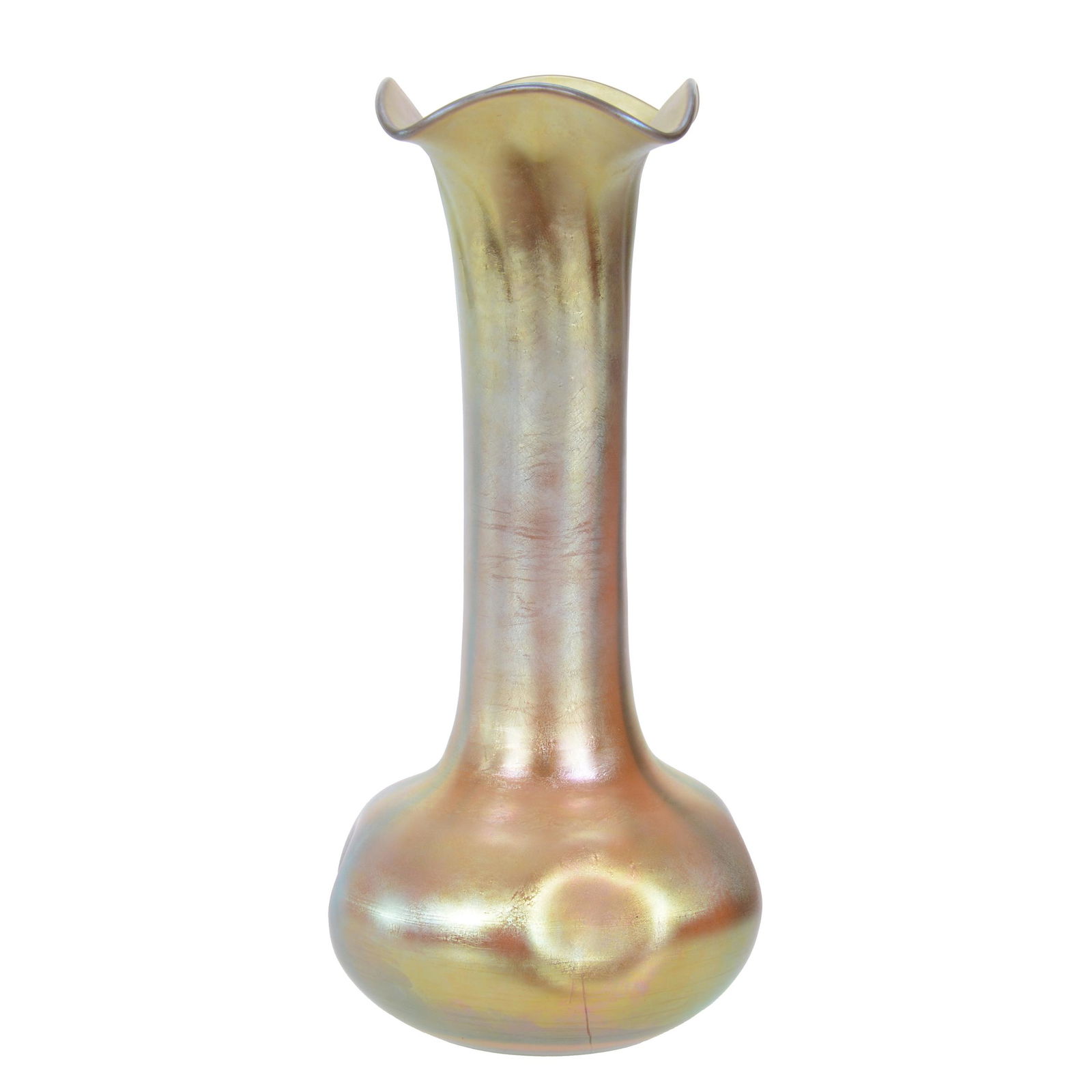 Vase, Signed Aurene By Steuben Art Glass (1 of 4)