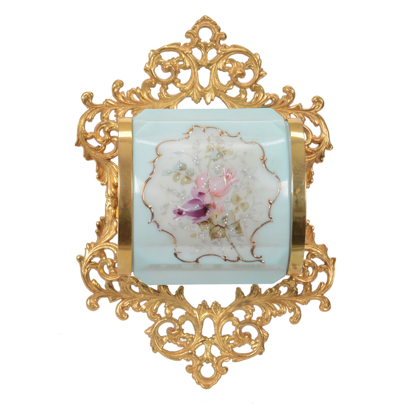 Whisk Broom Holder, Wave Crest (Banner Mark) (1 of 3)