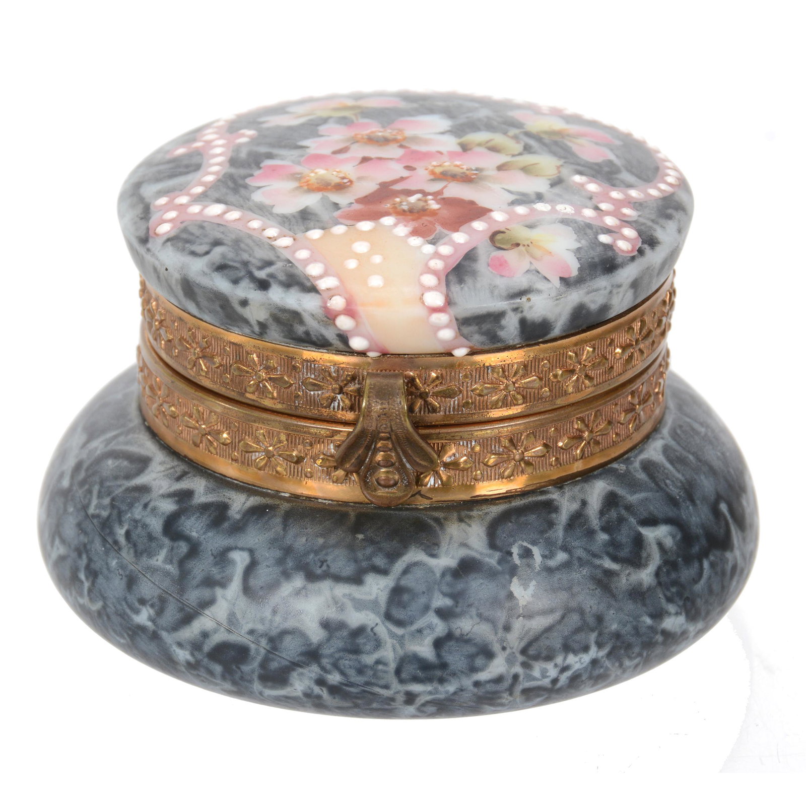 Jewel Box Marked Kelva Art Glass (1 of 4)