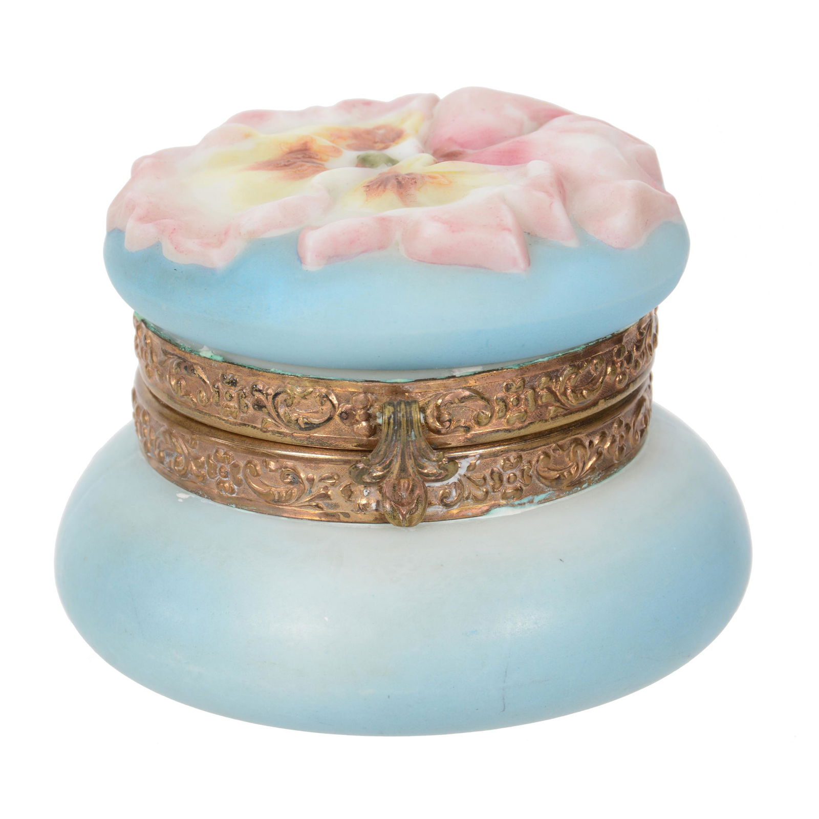 Jewel Box, Marked Nakara Art Glass (1 of 4)