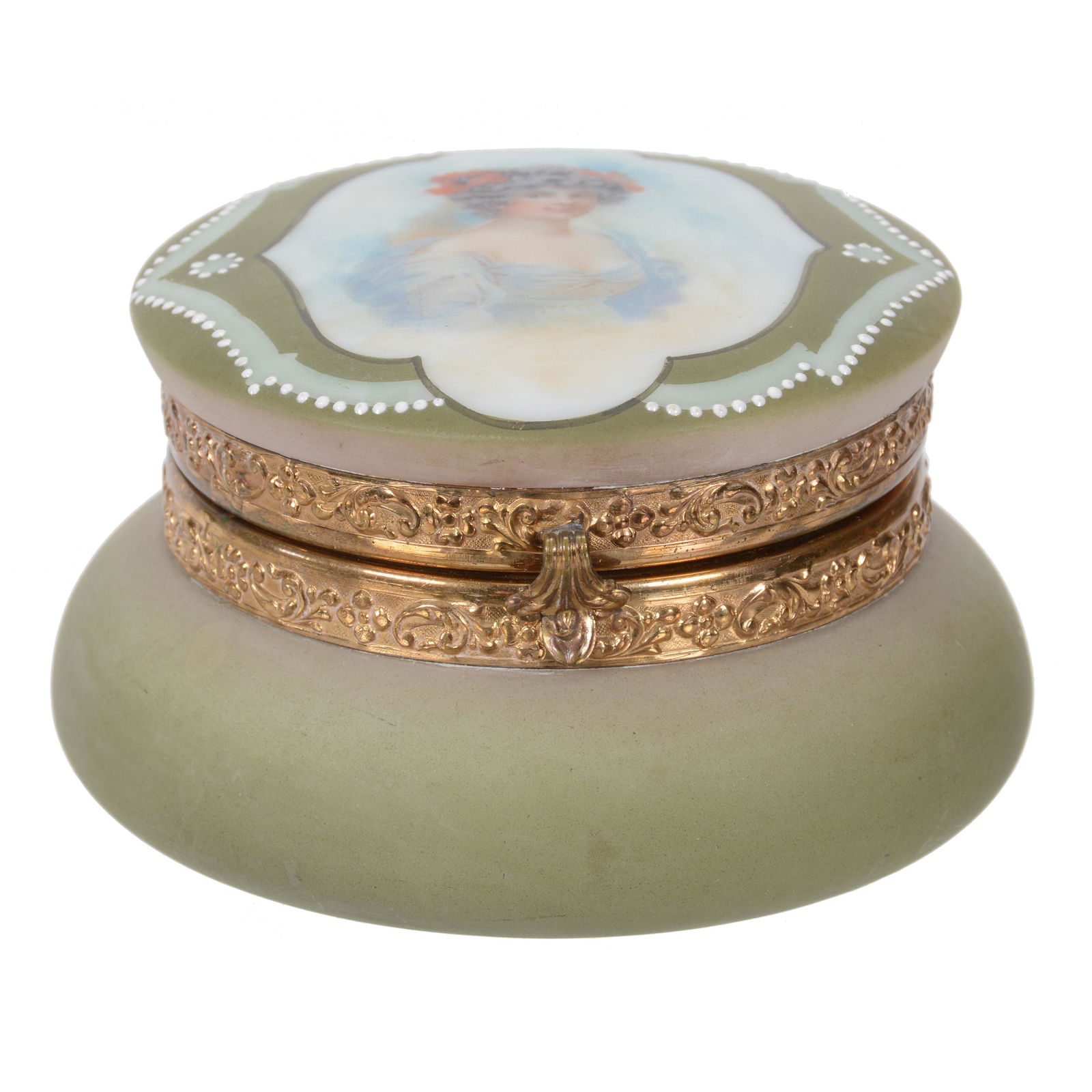 Jewel Box, Marked Nakara Art Glass (1 of 4)