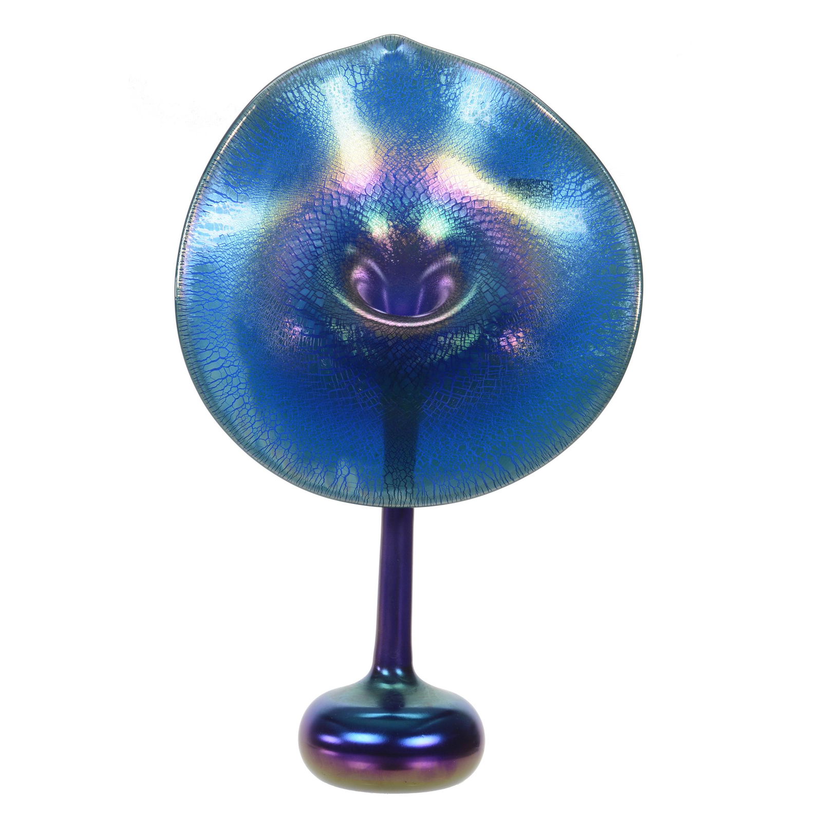 Jack In Pulpit Vase, Signed LCT Favrile #M6611 (1 of 4)