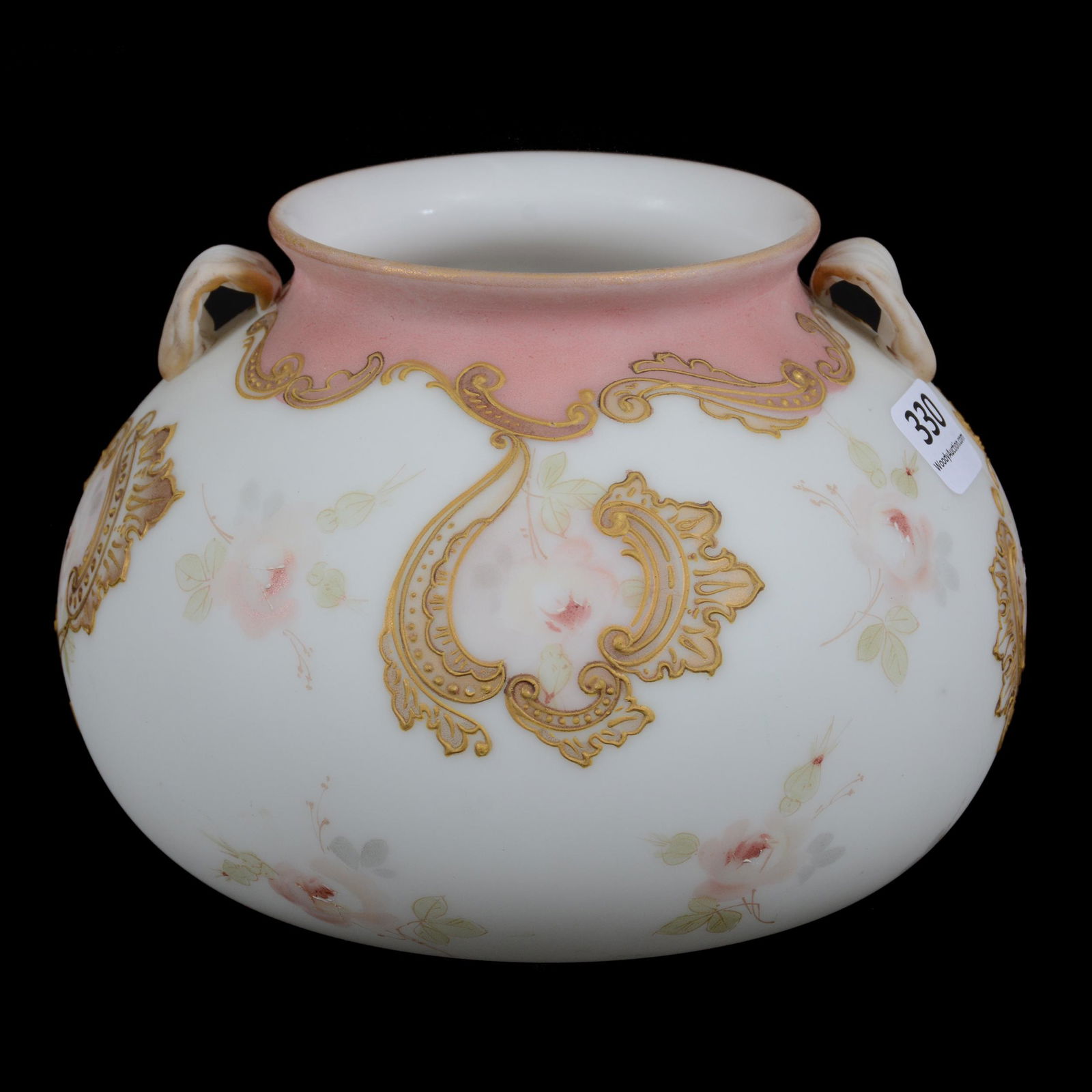 Vase, Marked Crown Milano #511 Art Glass (1 of 3)