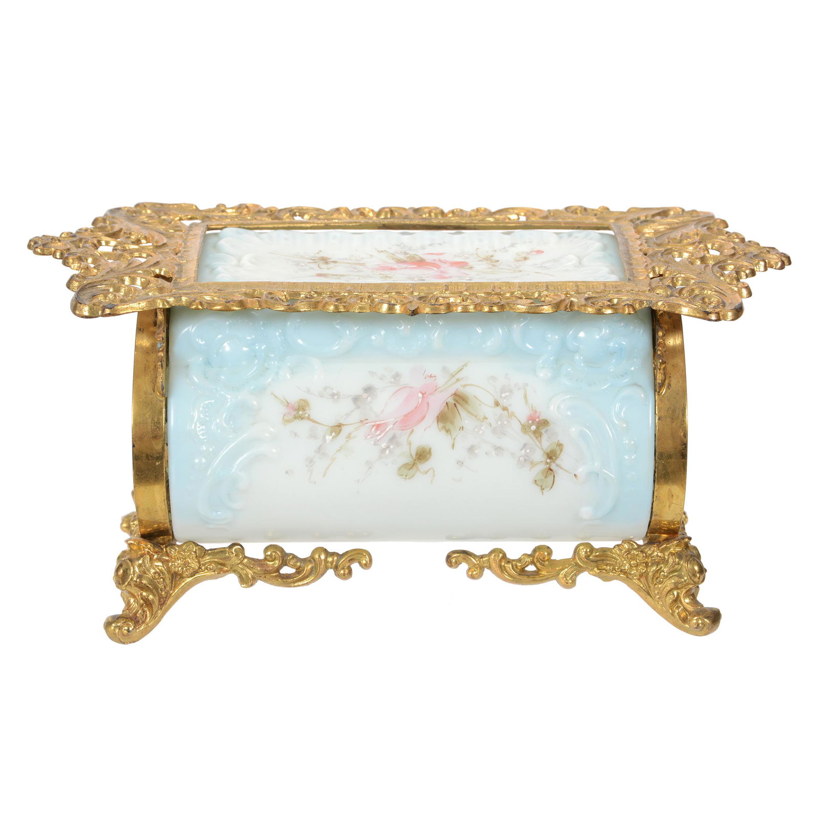 Brush and Trinket Tray, Wave Crest (Banner Mark) (1 of 4)