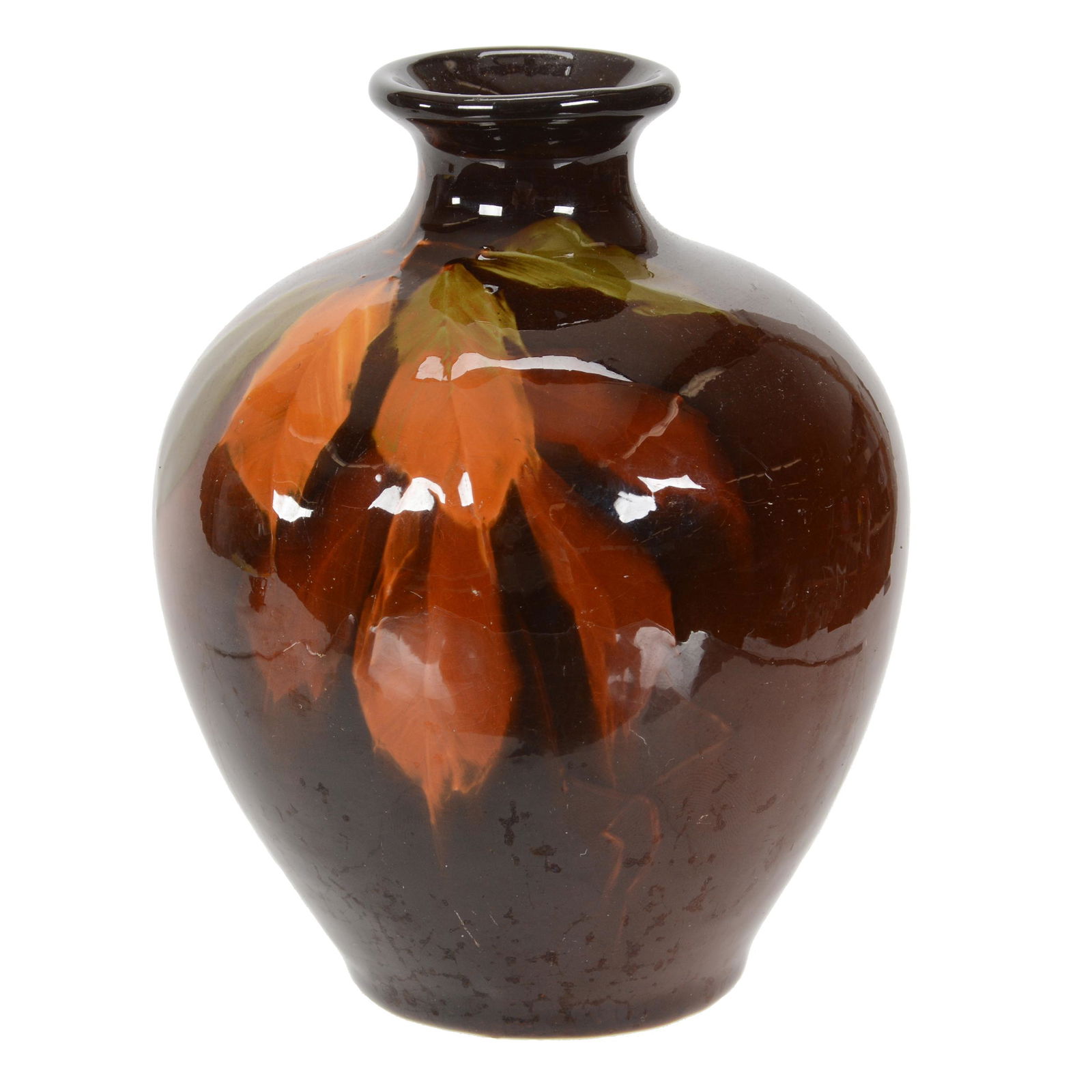 Vase, Marked J. B. Owens Utopian Art Pottery (1 of 3)