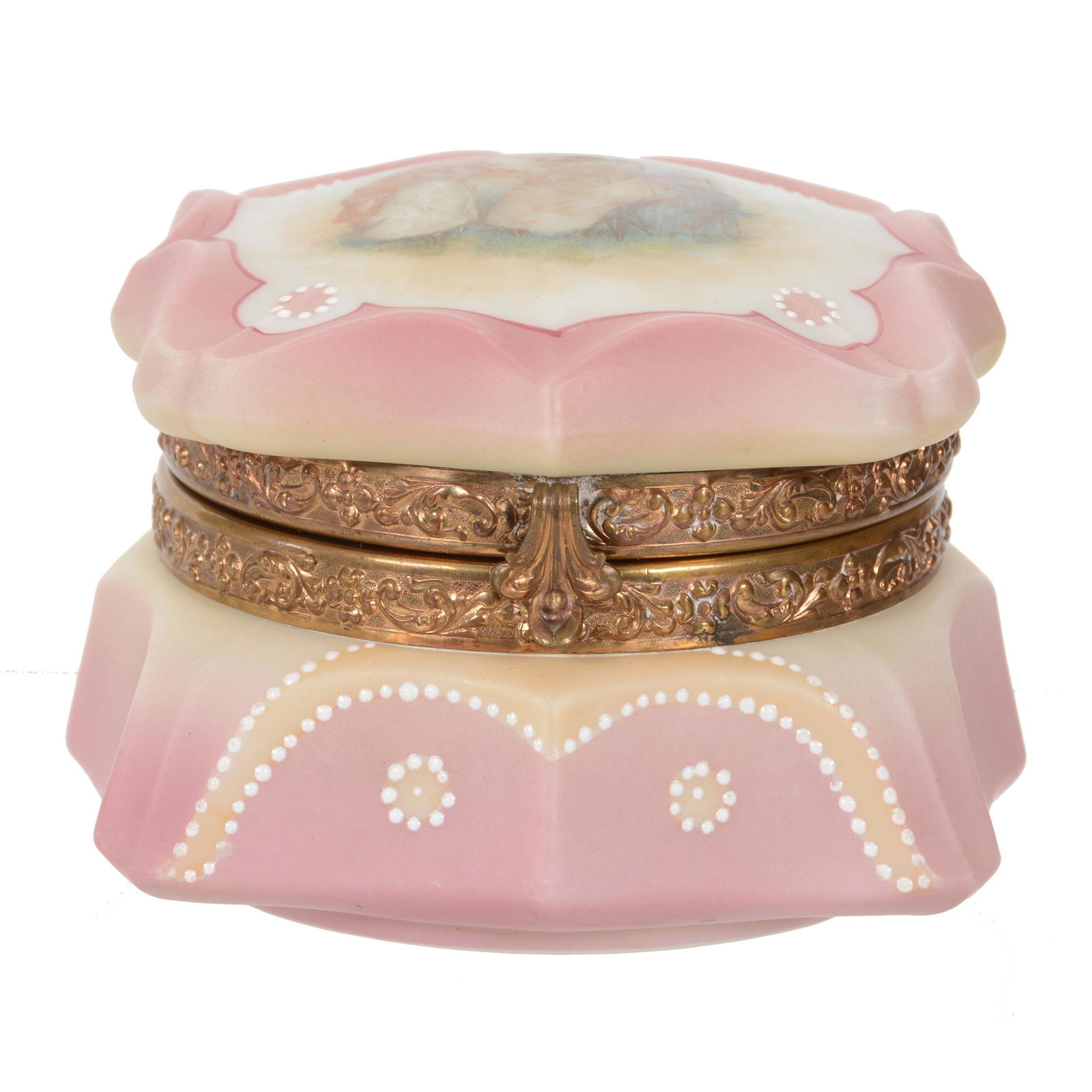 Jewel Box, Marked Nakara Art Glass (1 of 4)