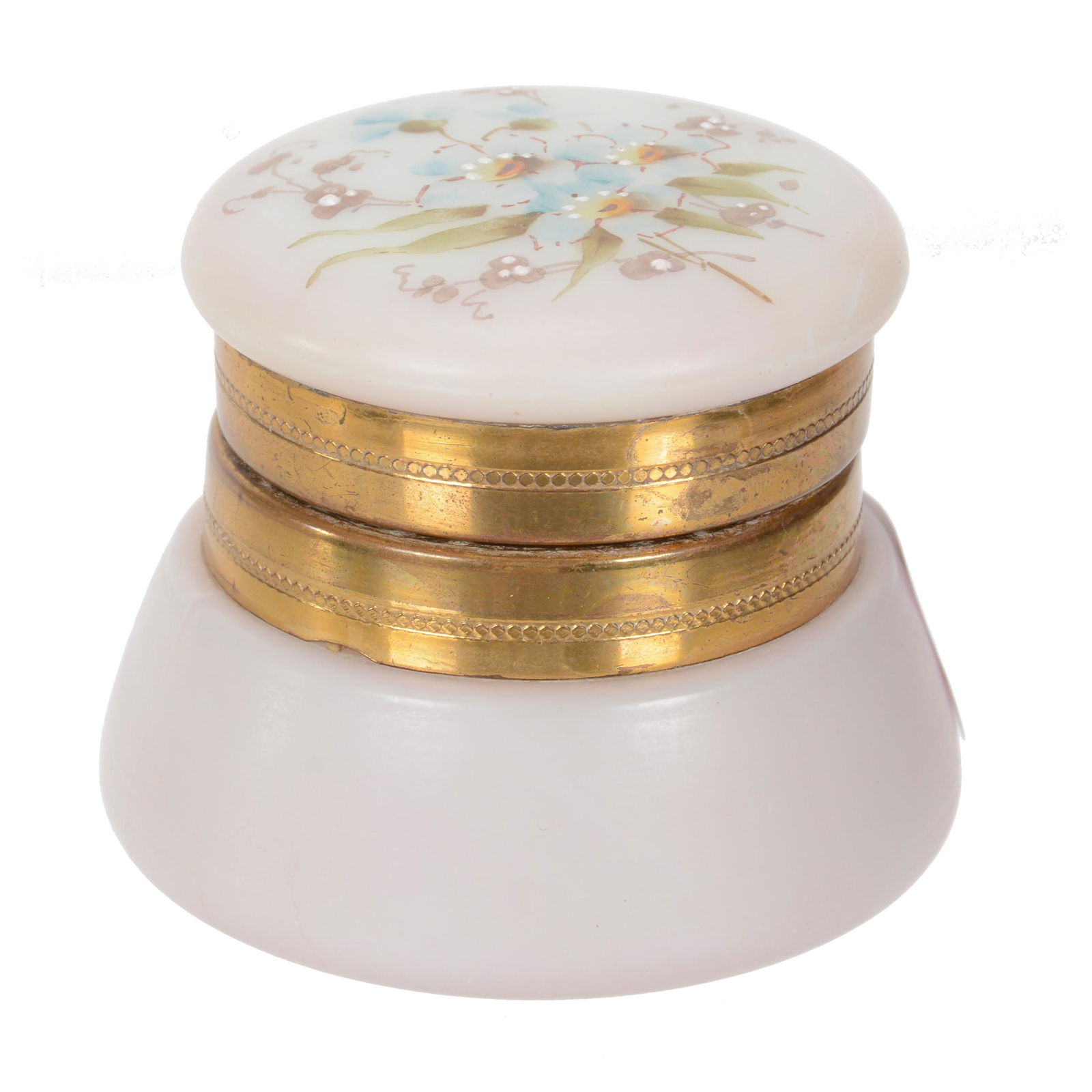 Ring Box, Wave Crest (Stamp Mark) Art Glass (1 of 4)