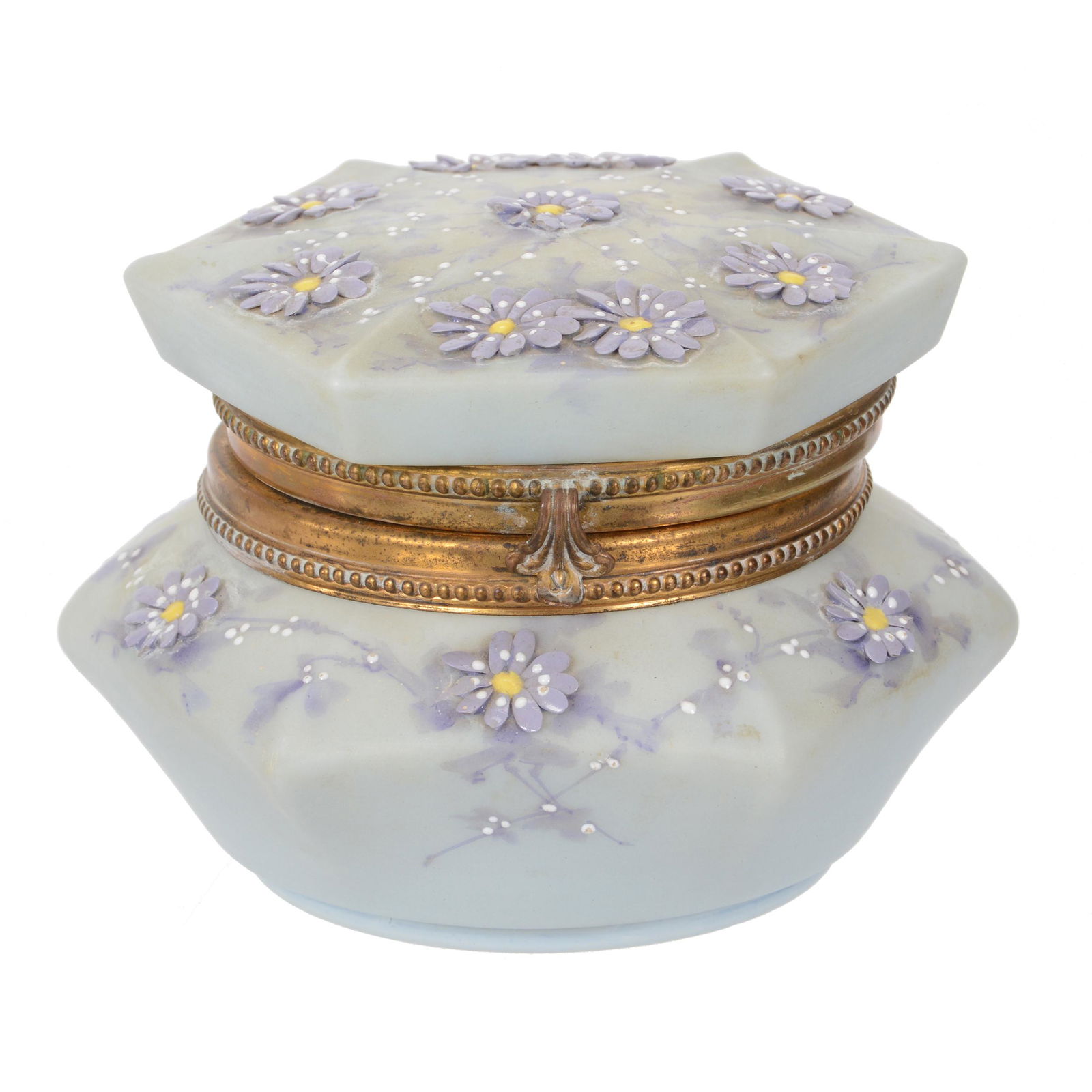 Jewel Box, Marked Nakara Art Glass (1 of 6)