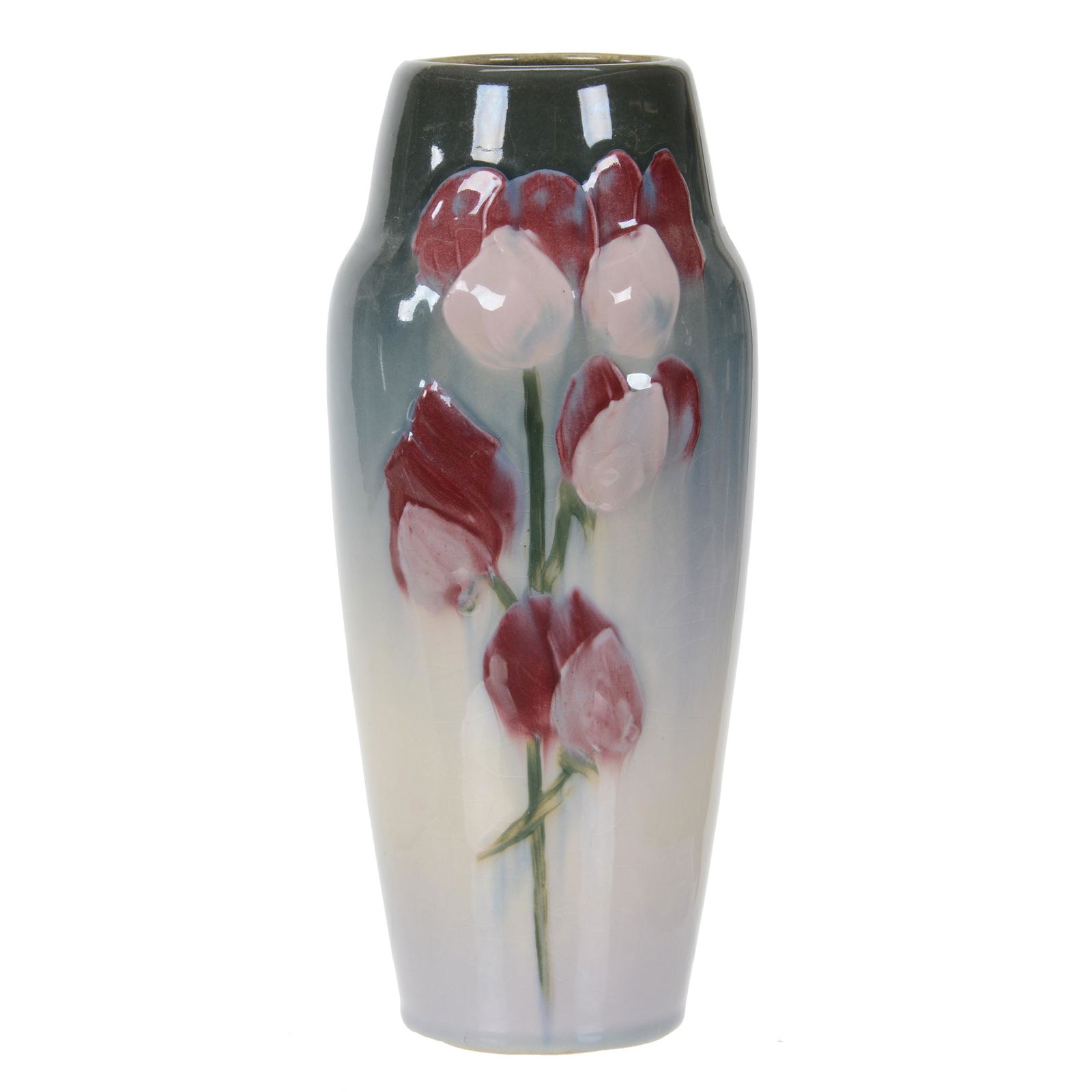 Vase, Marked Weller Ware Etna Art Pottery (1 of 3)