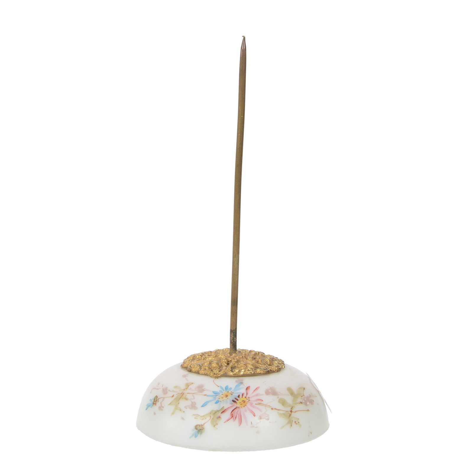 Receipt Holder, Unmarked Wave Crest Art Glass (1 of 3)