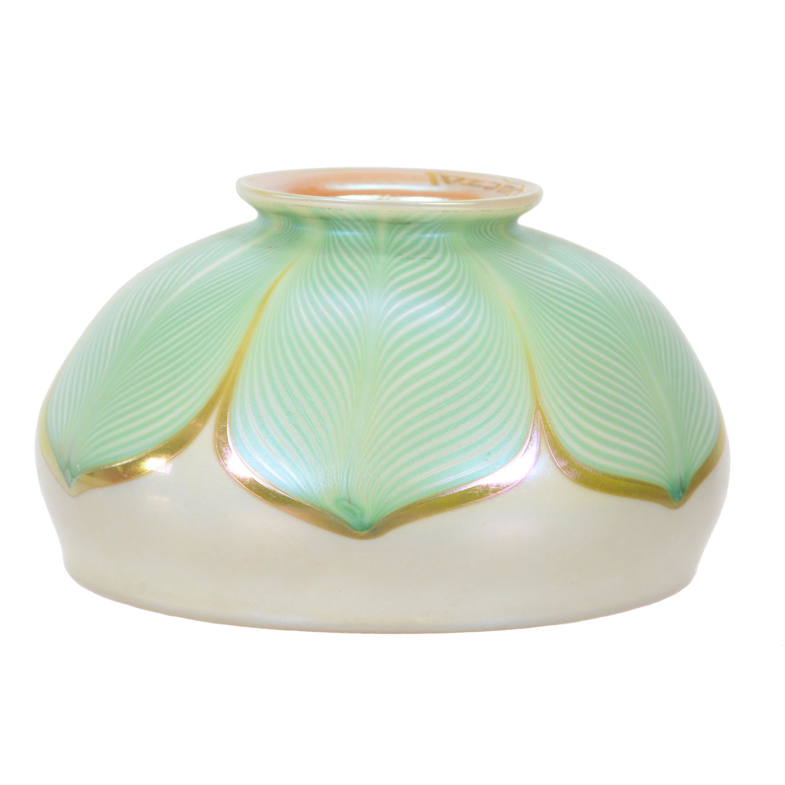 Light Shade Signed Quezal Art Glass (1 of 4)