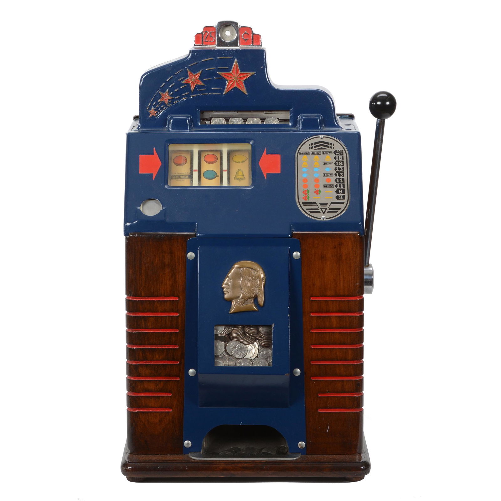 Red Shooting Star Quarter (25c) Slot Machine (1 of 7)