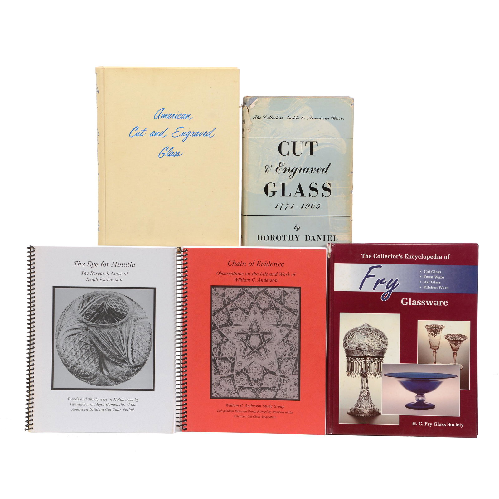 (5) Books About American Brilliant Cut Glass (1 of 4)