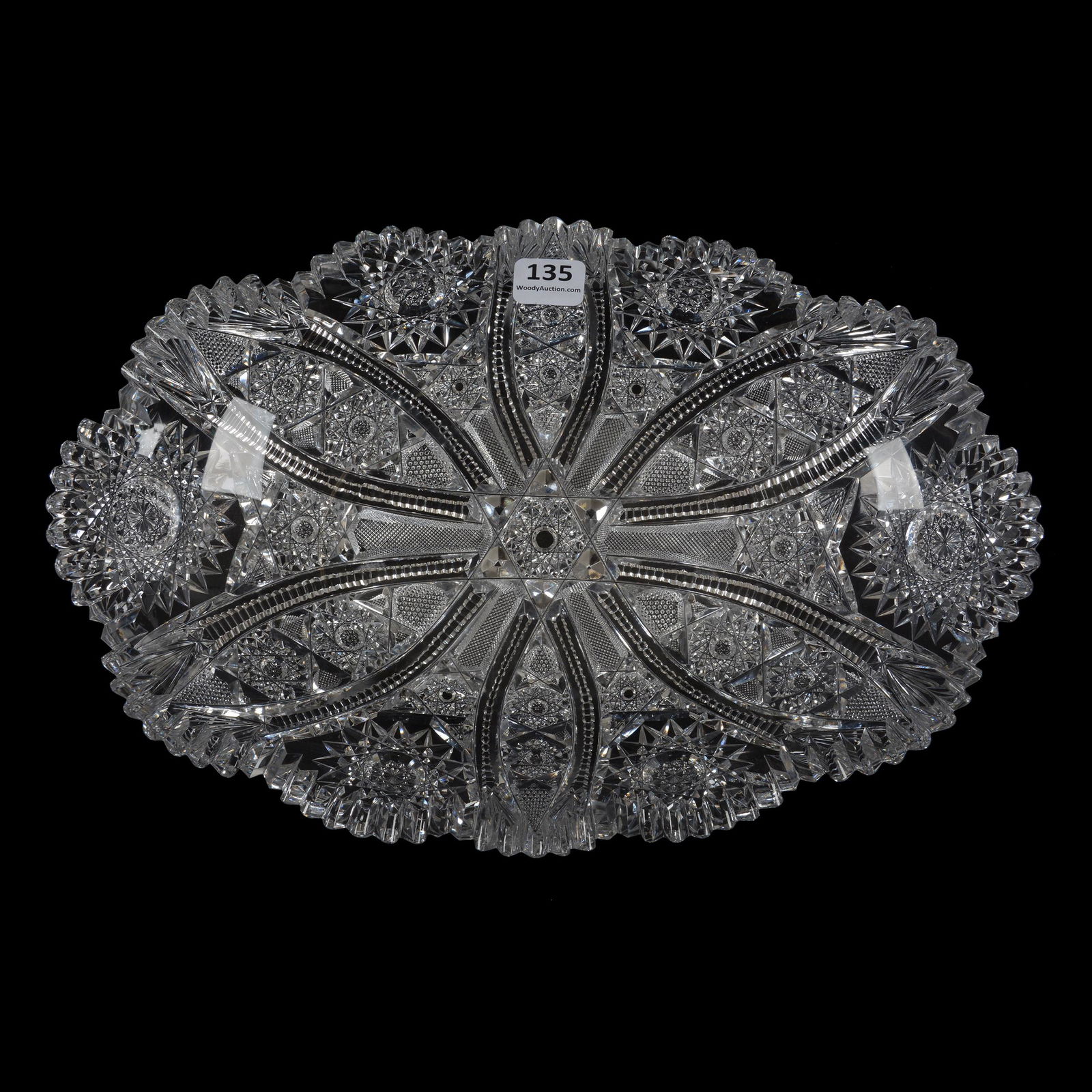 Oval Bread Bowl, ABCG, Bangor Pattern By Jewel (1 of 2)