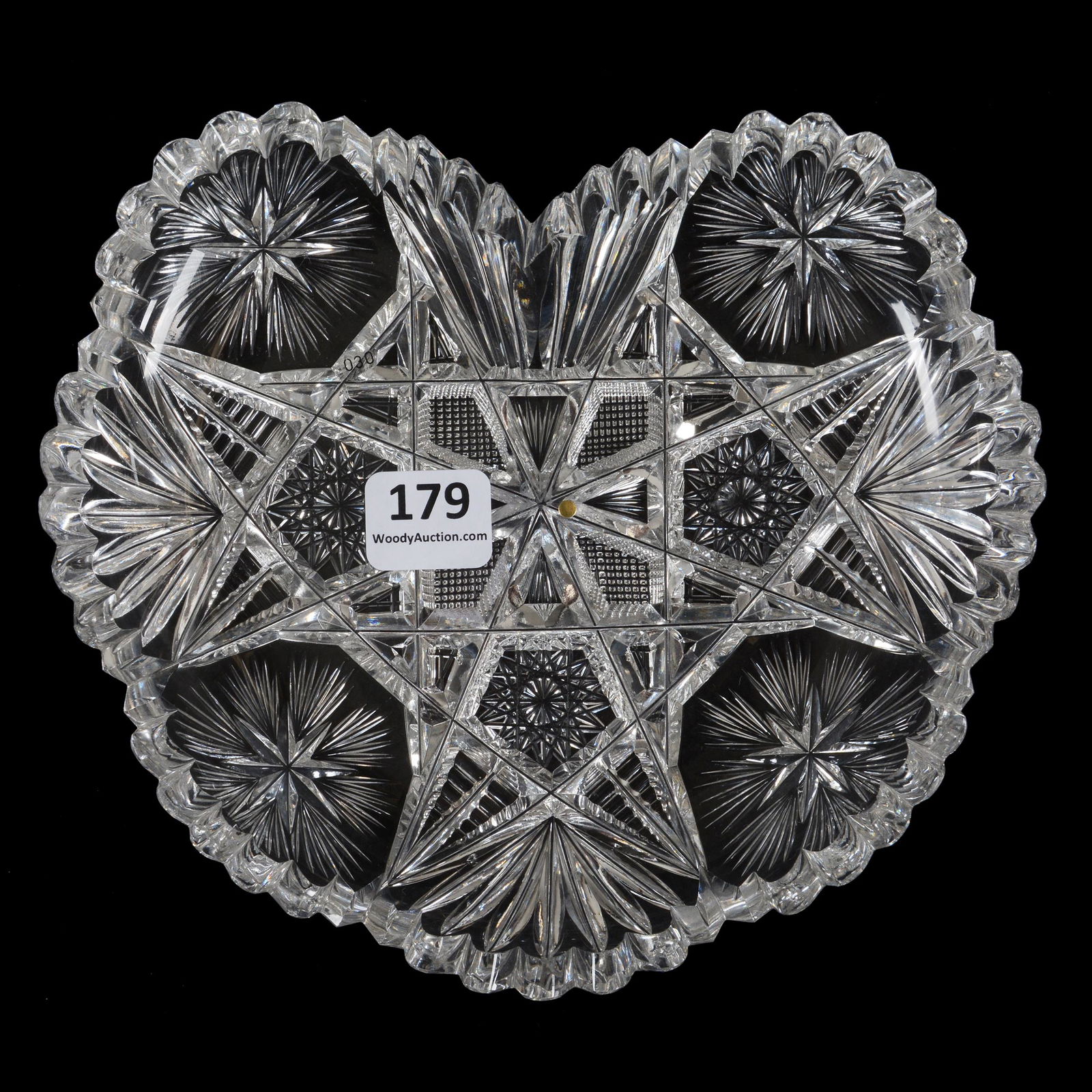 Plate, ABCG, Signed Fry, Heart Shaped (1 of 2)