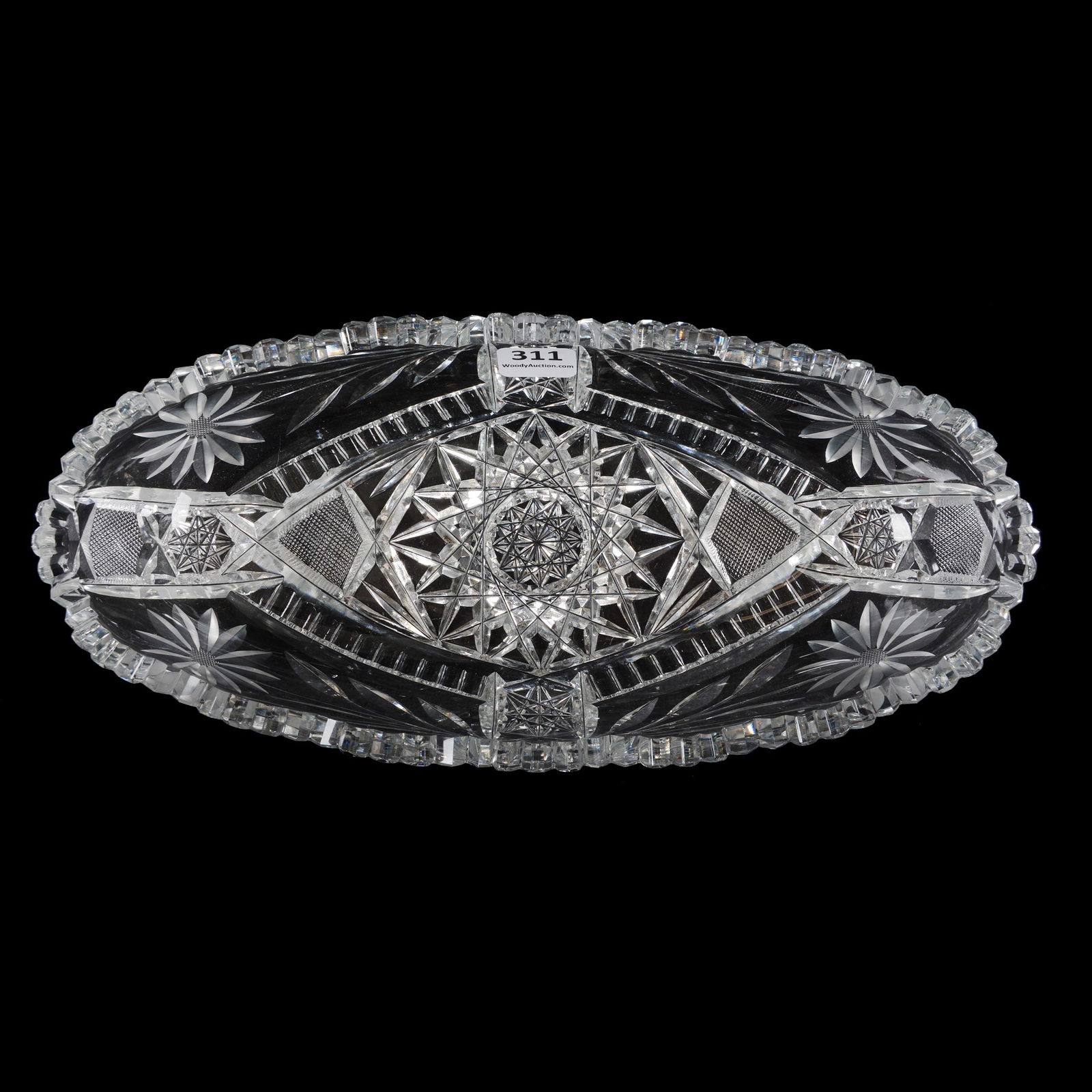 Celery Tray, ABCG, Luzerne Cut Glass Company (1 of 3)